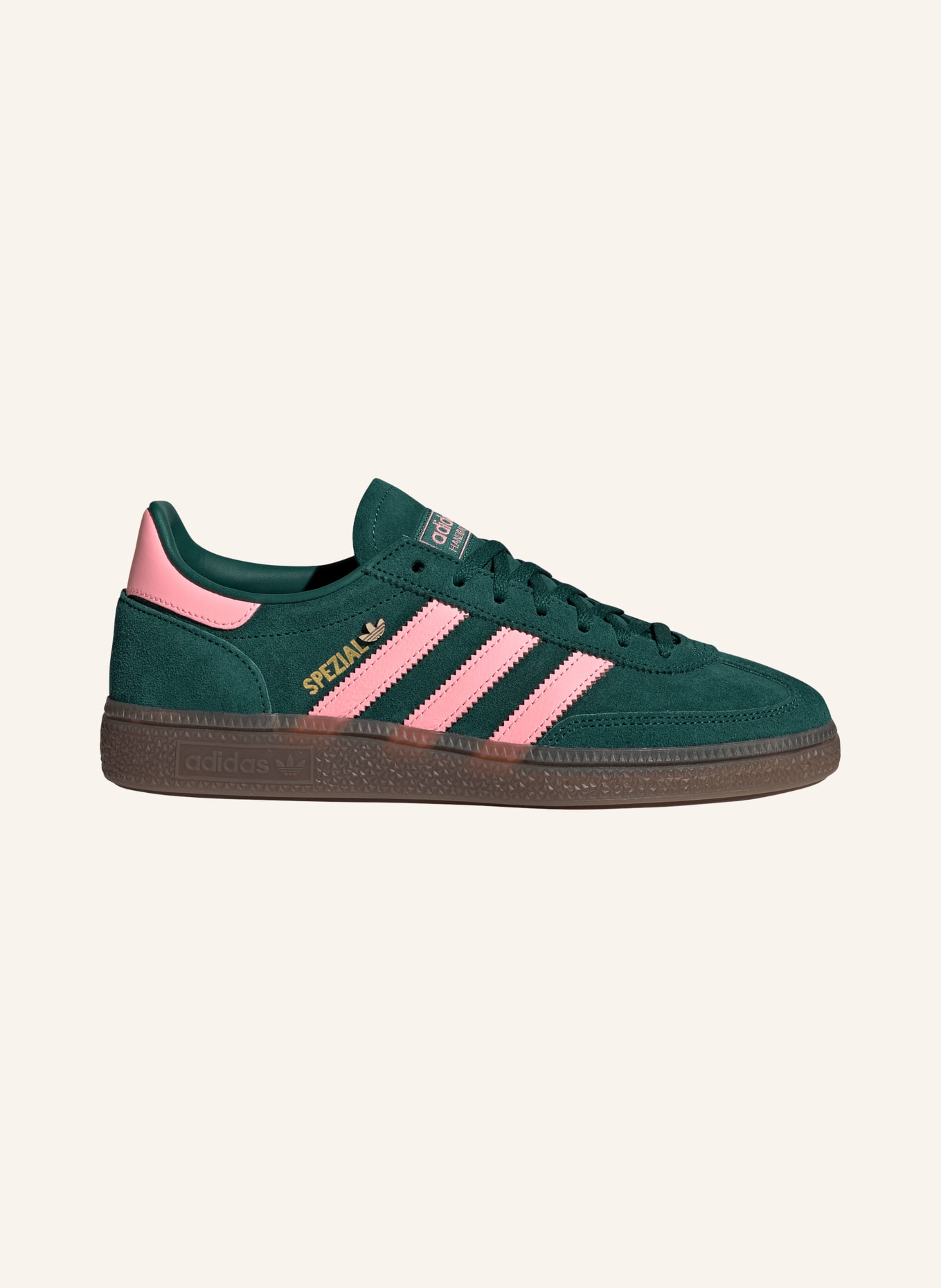 adidas Originals Sneaker HANDBAL SPECIAL: DONKERGROEN / ROZE