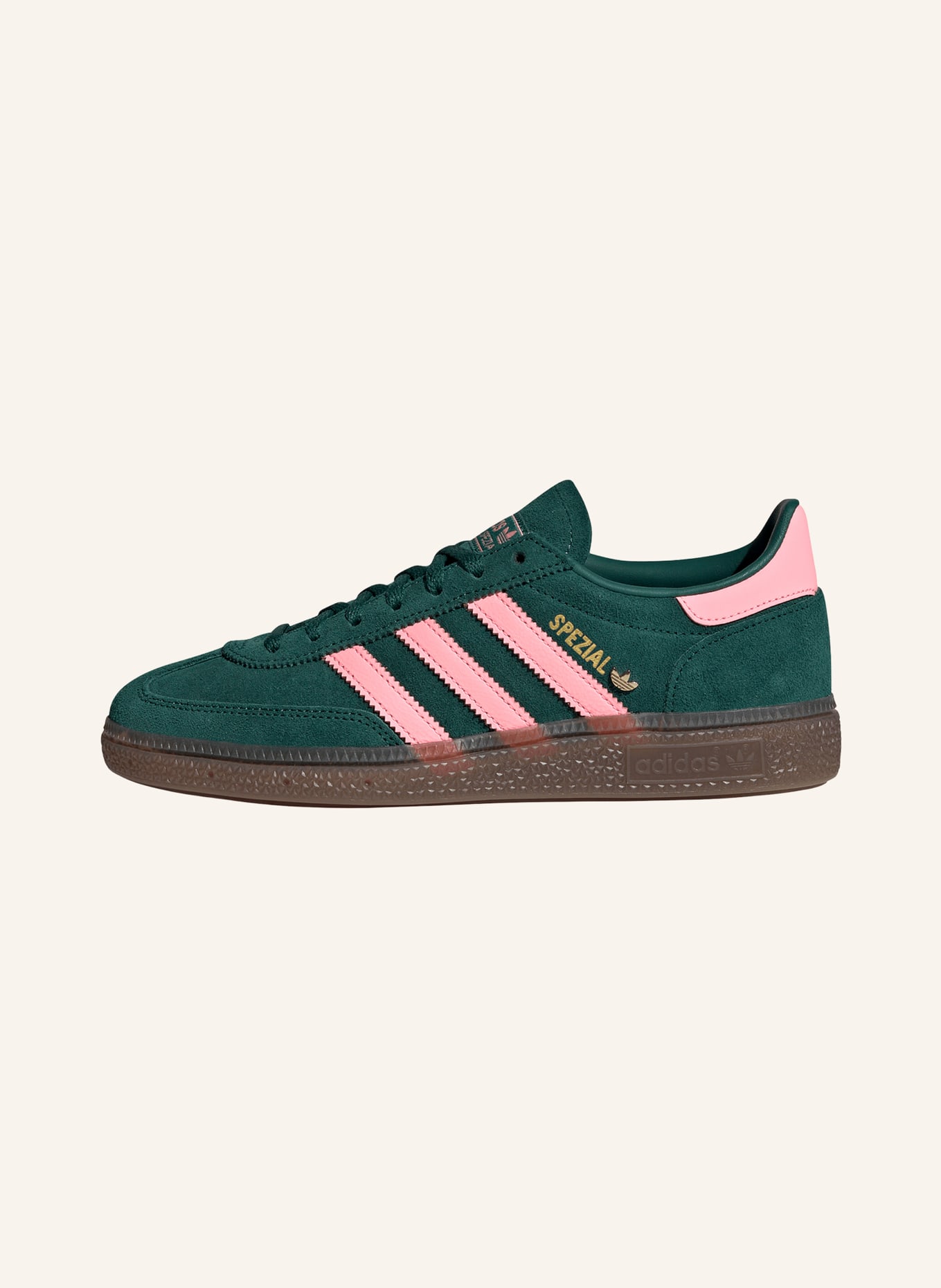 adidas Originals Sneaker HANDBAL SPECIAL: DONKERGROEN / ROZE