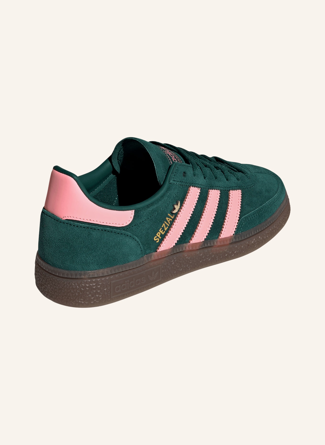 adidas Originals Sneaker HANDBAL SPECIAL: DONKERGROEN / ROZE