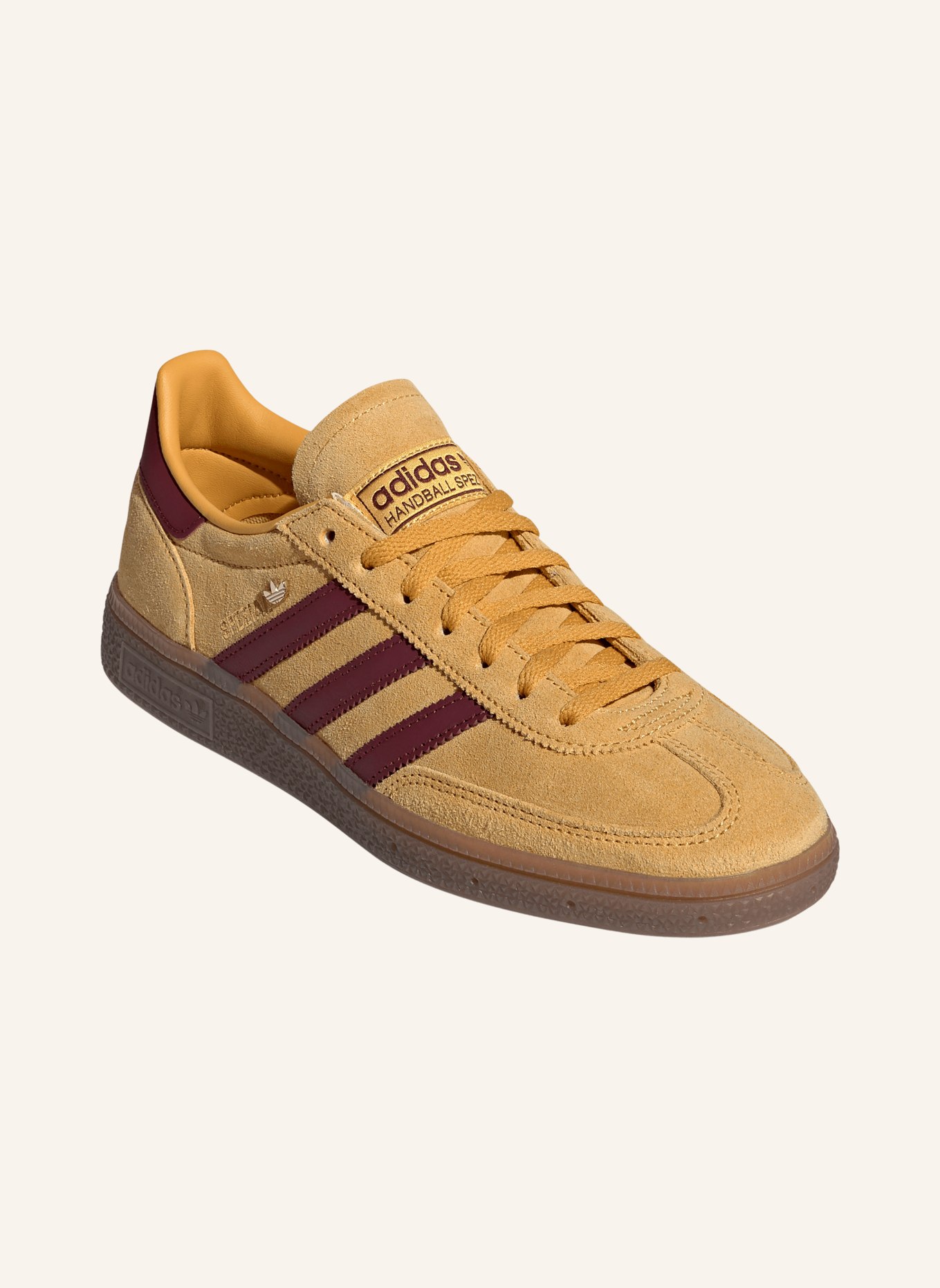 adidas Originals HANDBALL SPECIAL Sneakers: DARK YELLOW / DARK RED
