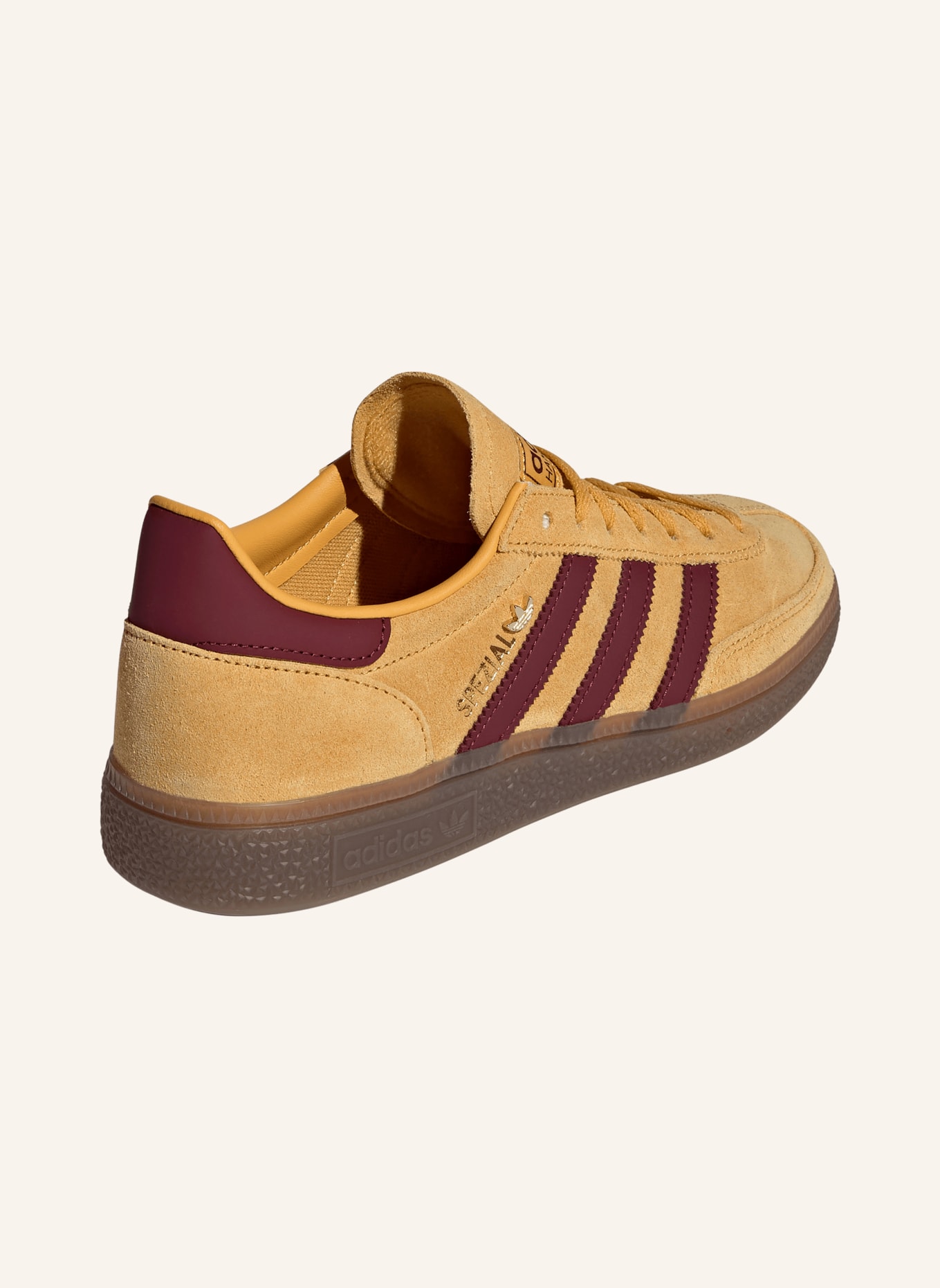 adidas Originals HANDBALL SPECIAL Sneakers: DARK YELLOW / DARK RED