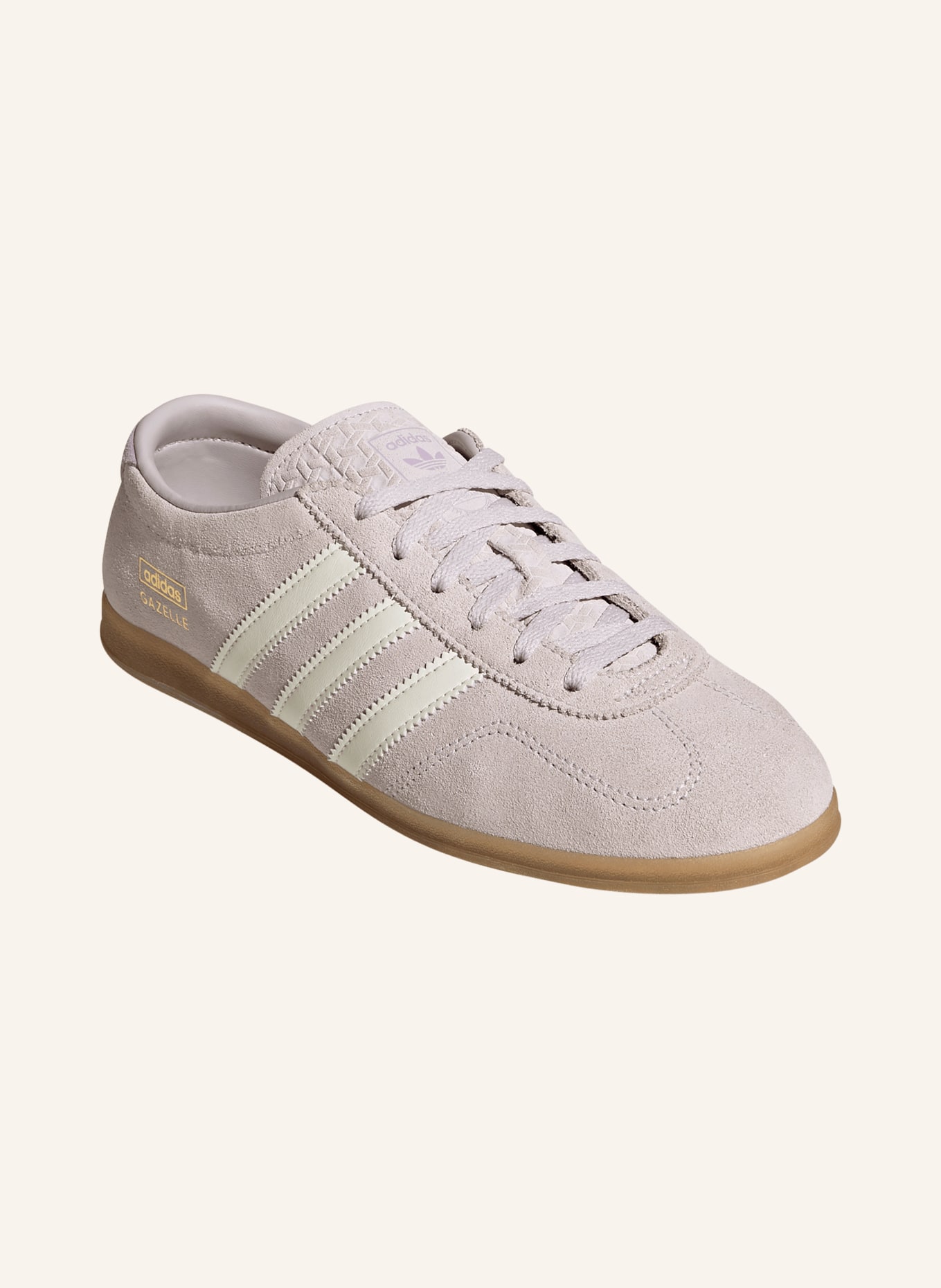 adidas Originals GAZELLE LO PRO Sneakers: LIGHT PURPLE / WHITE