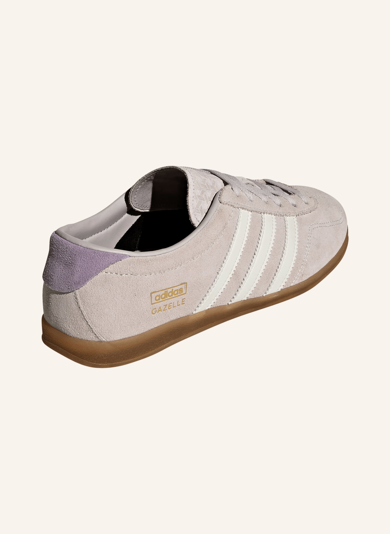 adidas Originals GAZELLE LO PRO Sneakers: LIGHT PURPLE / WHITE