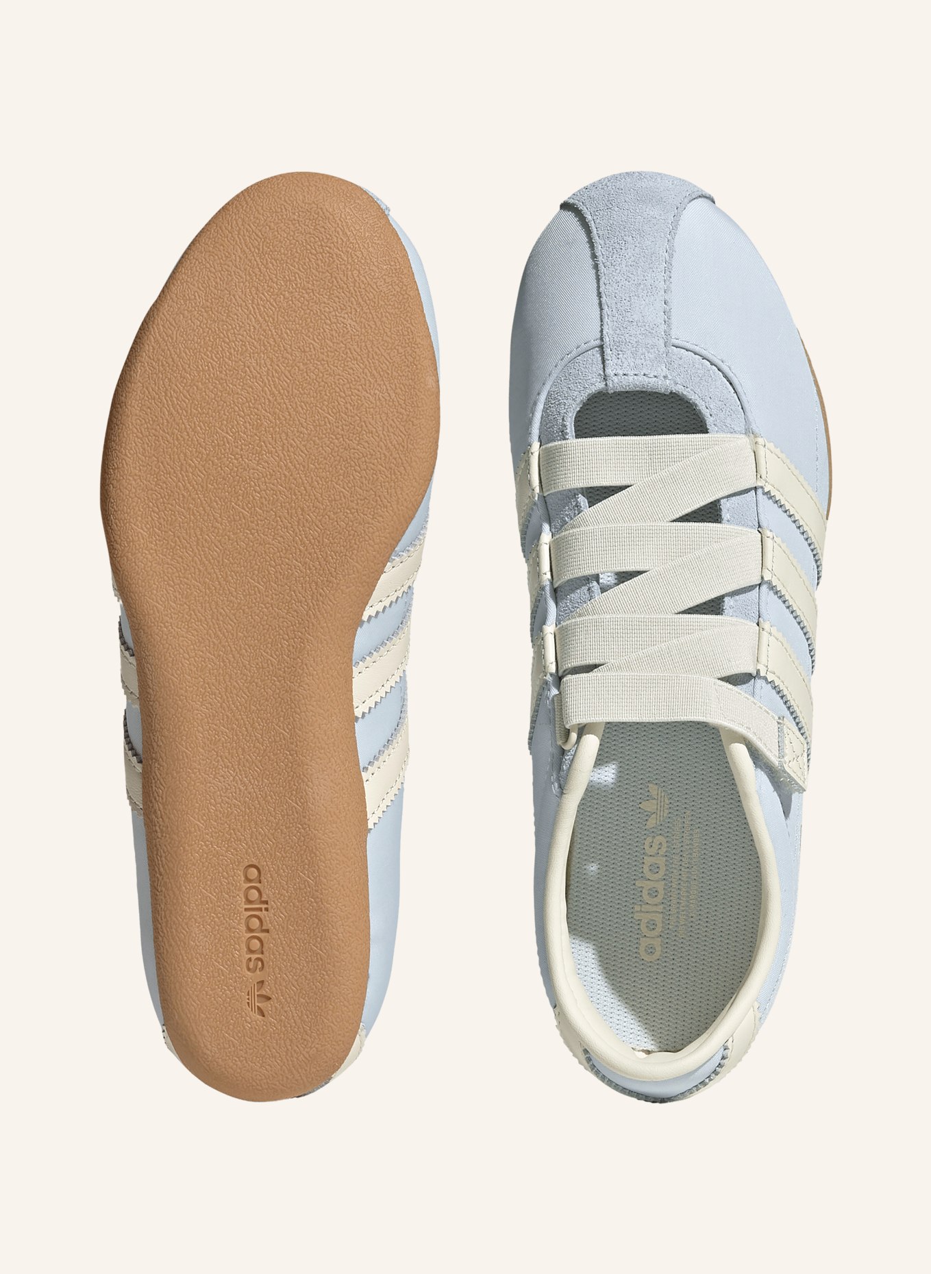 adidas Originals Ballerinas TOKYO MJ: HELLBLAU / ECRU