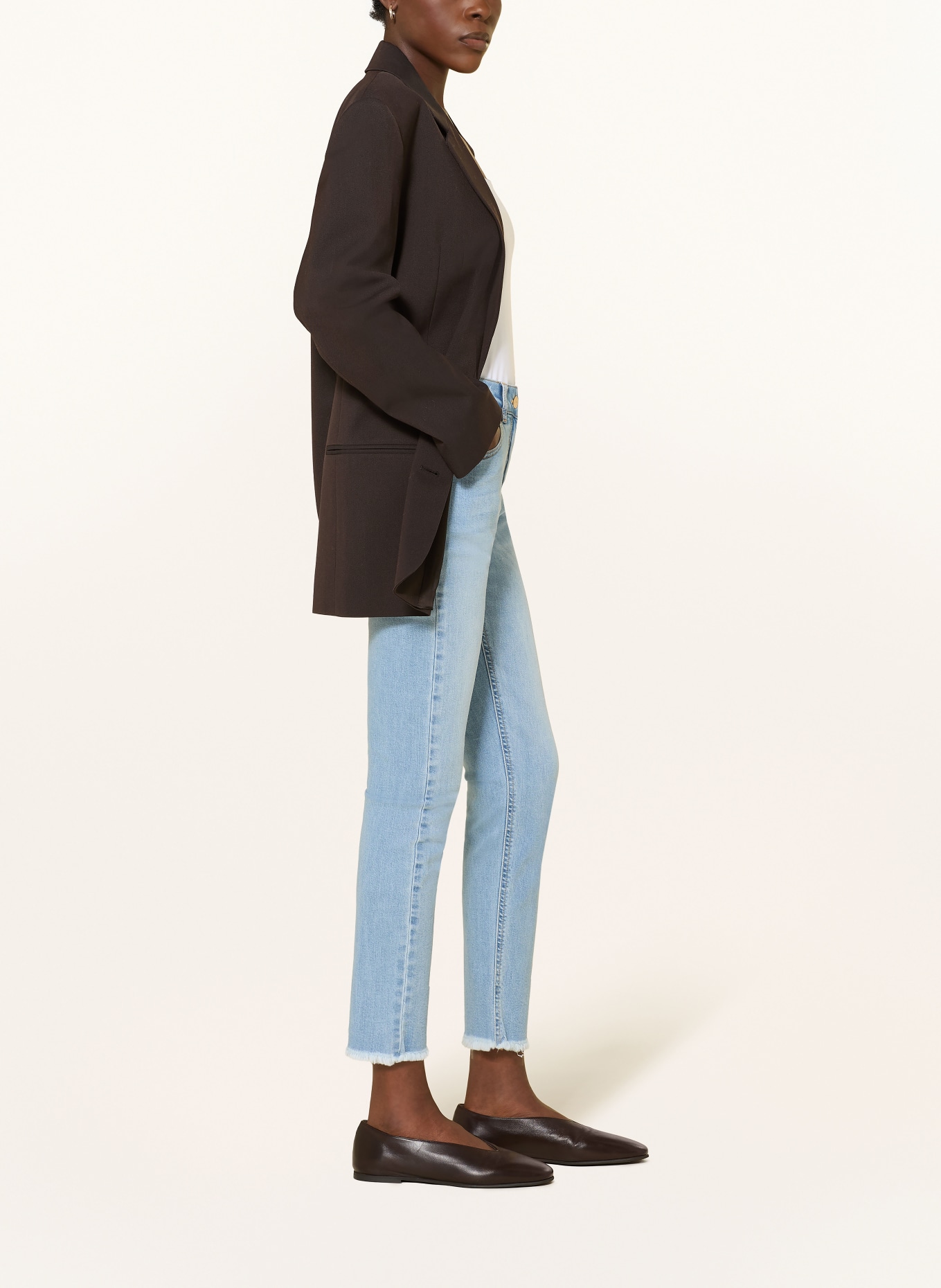 pamela henson Skinny Jeans PHCINQF: BAD bleached hellblau