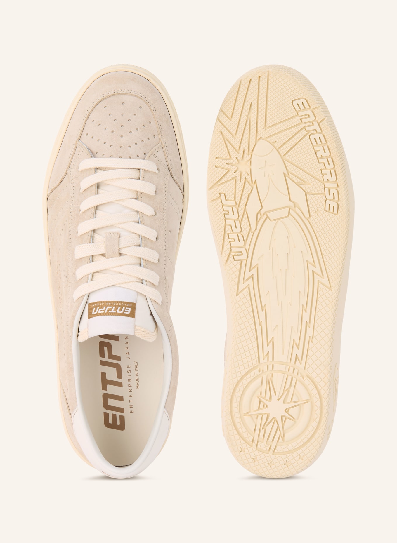 ENTERPRISE JAPAN Buty sportowe JUPITER ROCKET: BEŻOWY