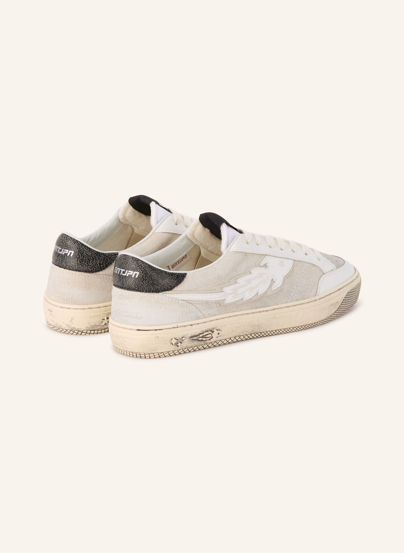 ENTERPRISE JAPAN Buty sportowe JUPITER ROCKET: JASNOCZARY / BIAŁY / CZARNY