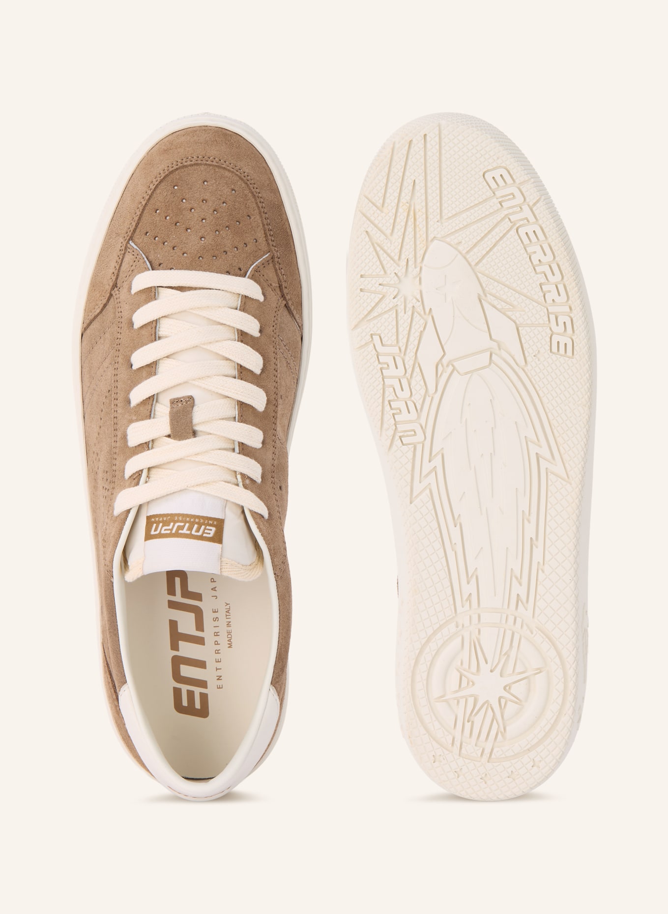 ENTERPRISE JAPAN Buty sportowe JUPITER ROCKET: SZAROBRĄZOWY