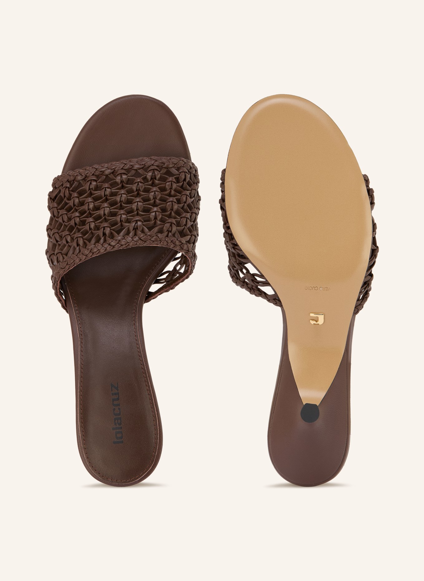 Lola Cruz Mules GARA: MARRON FONCÉ