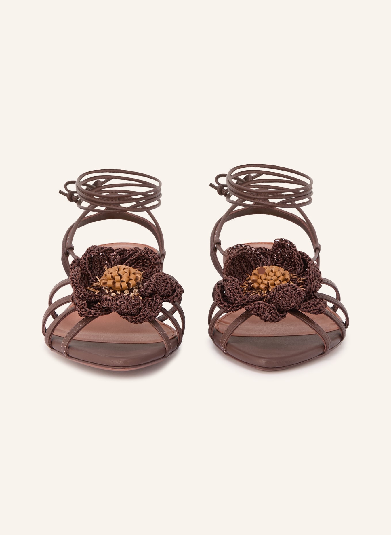 Lola Cruz Sandalen JAZMIN: BRAUN