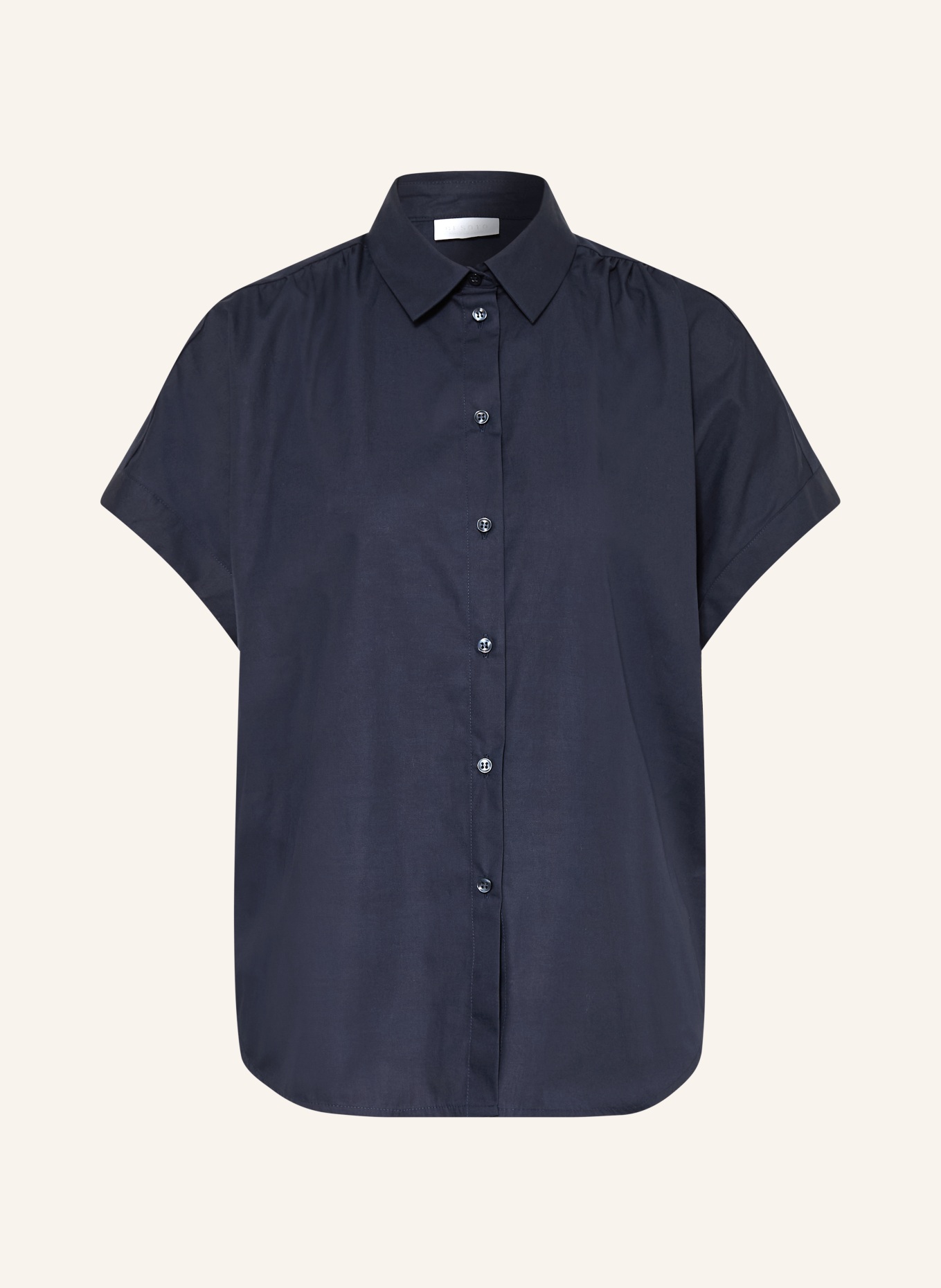 DESOTO Overhemdblouse FLORINE: DONKERBLAUW