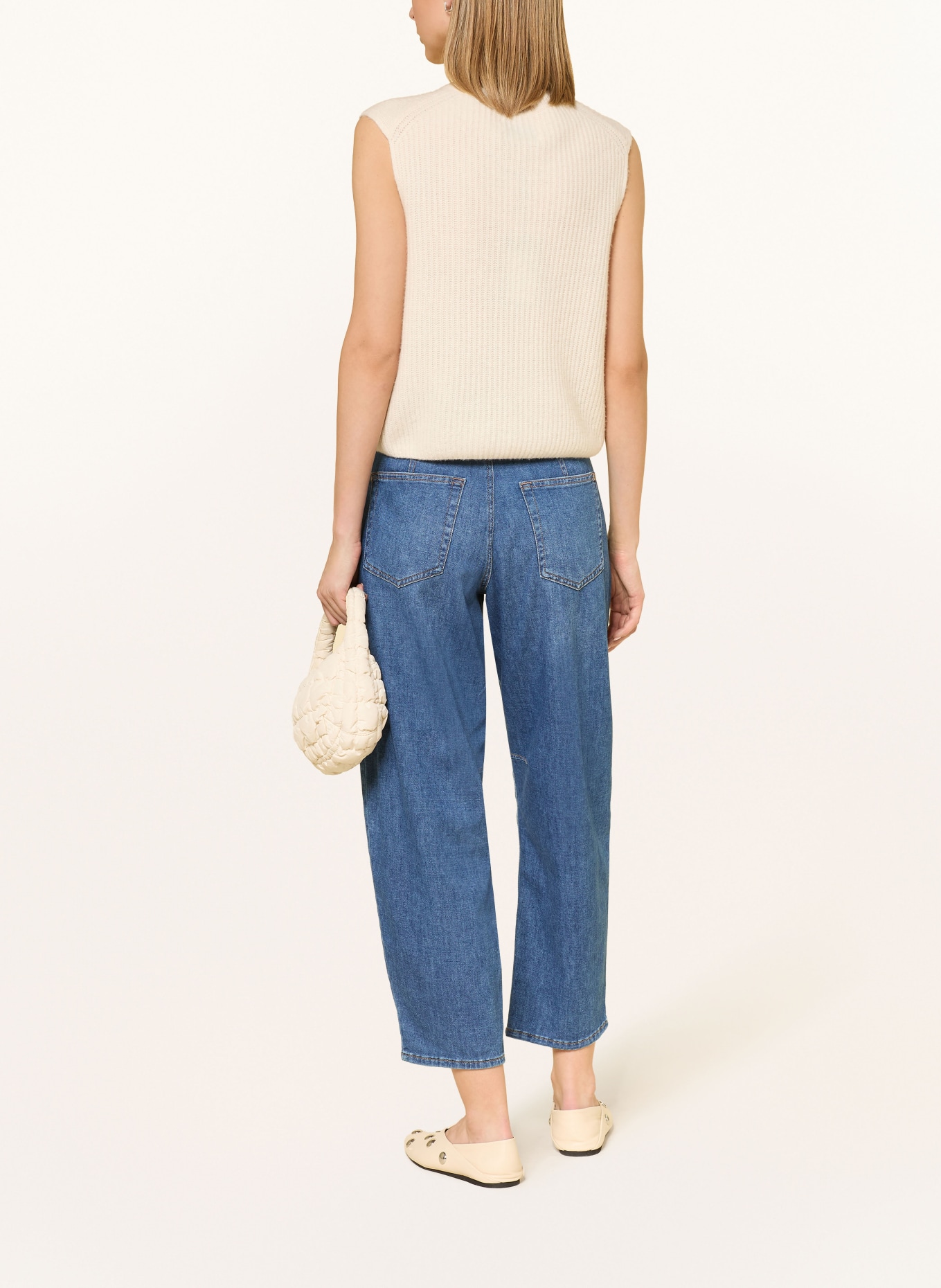 BRAX MEGAN Barrel Jeans: 25 USED REGULAR BLUE