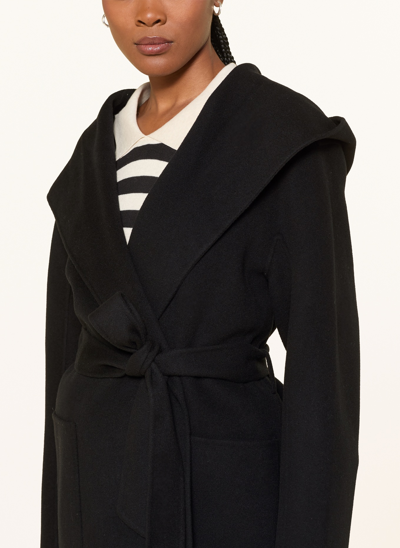 Mackage Wollmantel PAYA-Z: SCHWARZ