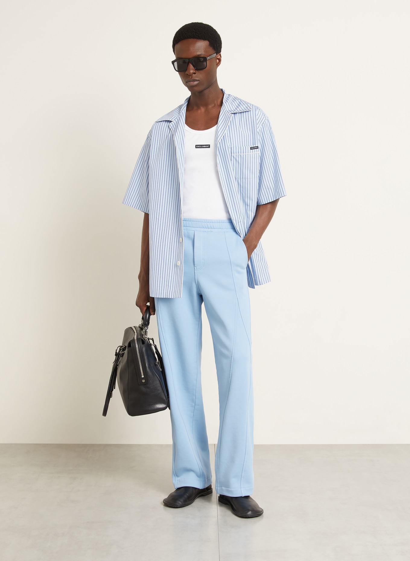 DOLCE & GABBANA Sweatpants: HELLBLAU