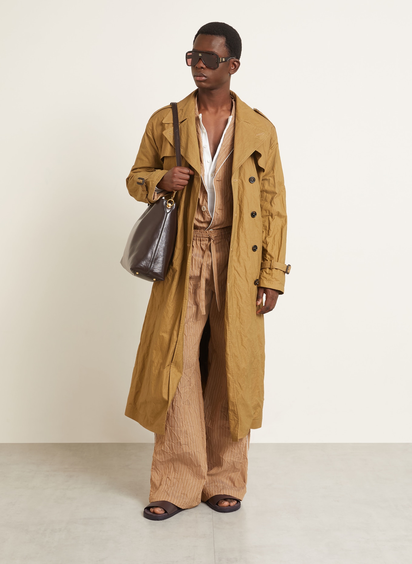 DOLCE & GABBANA trencz: CAMELOWY