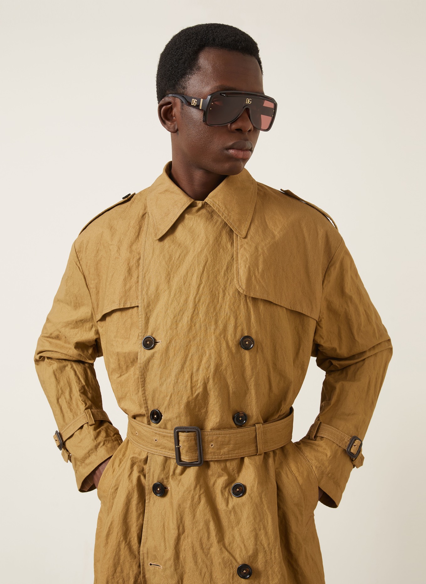 DOLCE & GABBANA trencz: CAMELOWY