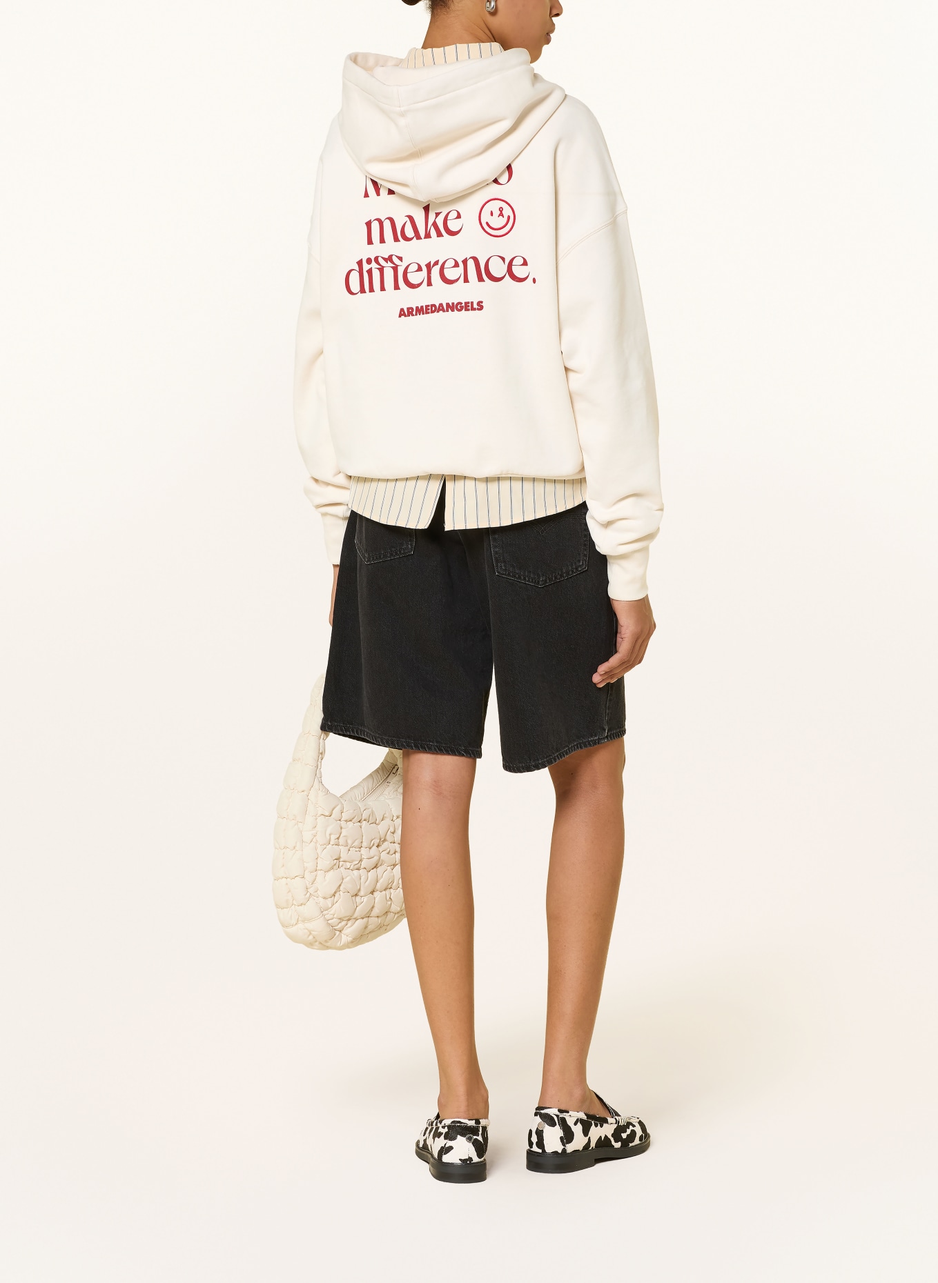 ARMEDANGELS Oversized-Hoodie FRANCISARAA: CREME