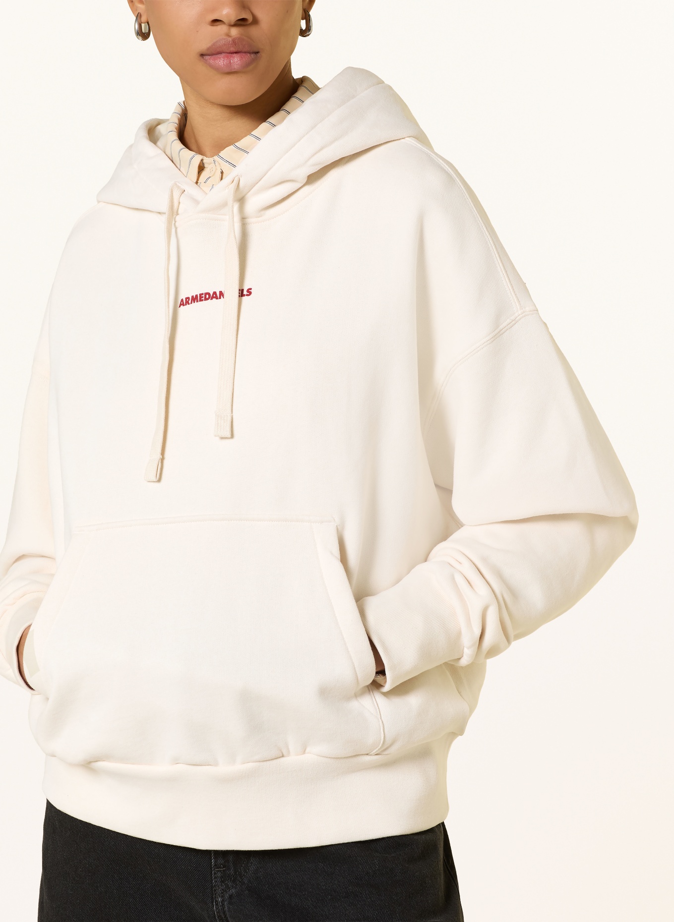 ARMEDANGELS Oversized-Hoodie FRANCISARAA: CREME