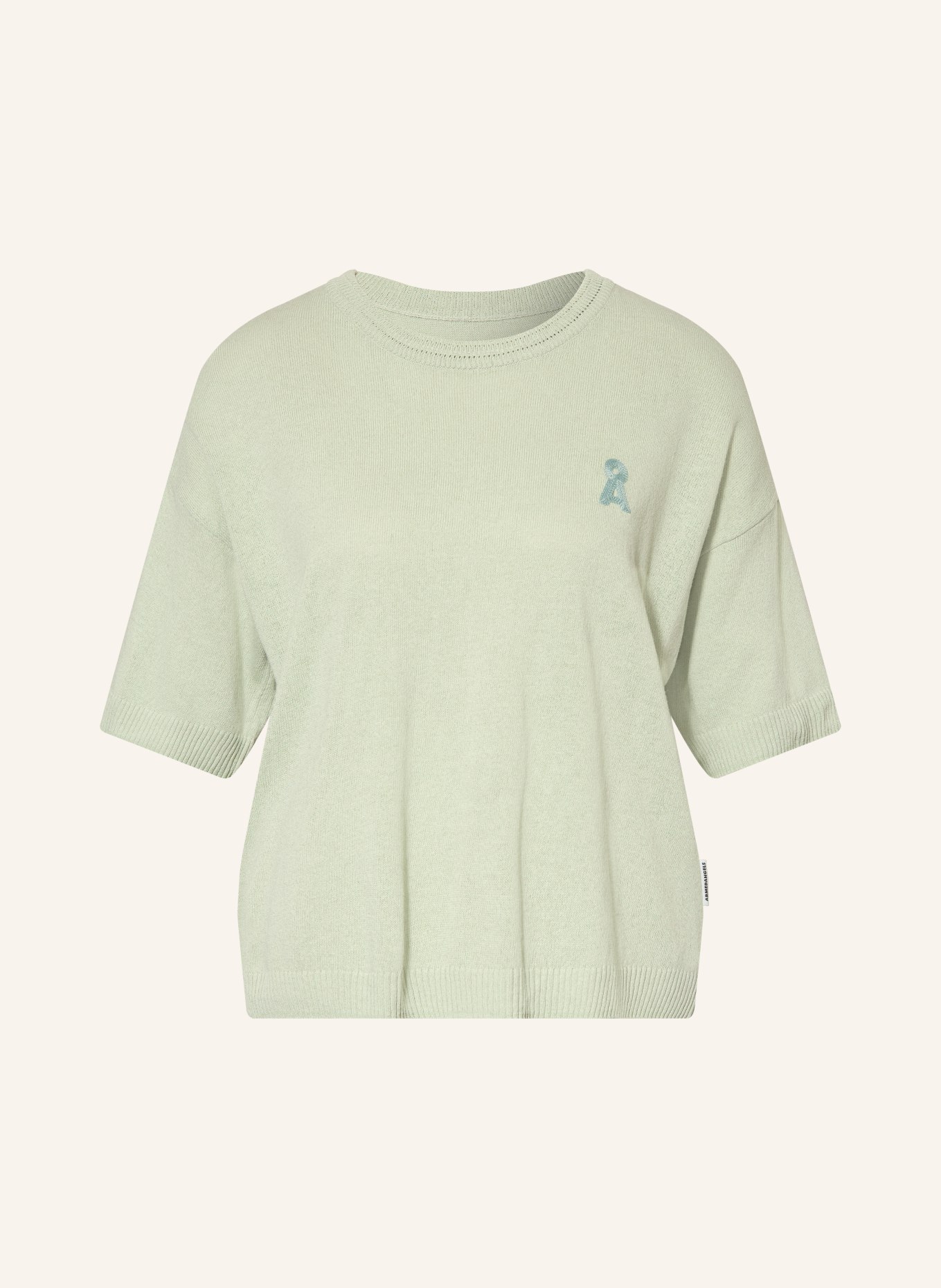 ARMEDANGELS Sweter z lnu z rękawami 3/4: JASNOZIELONY