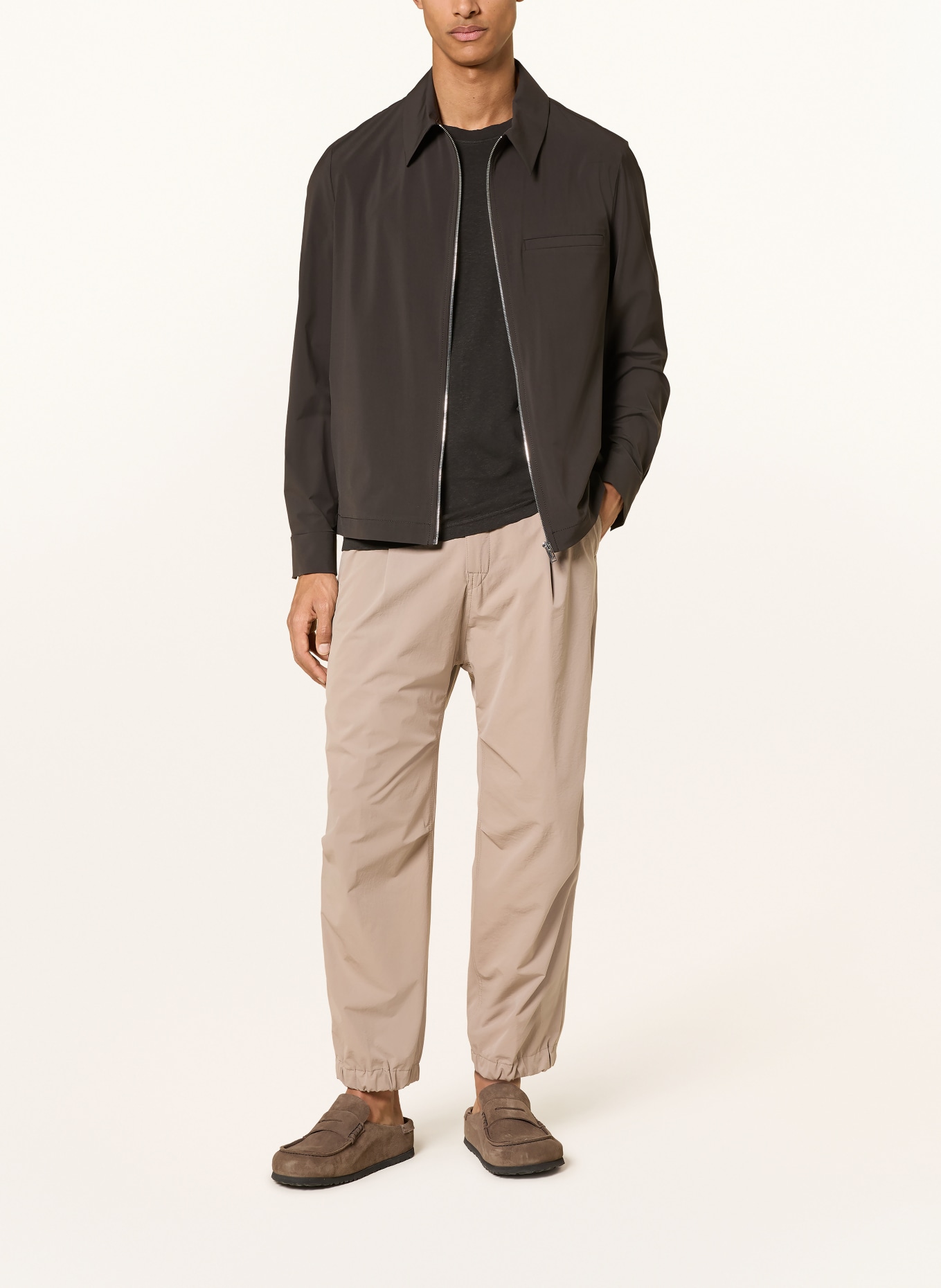 DRYKORN Hose LIROG Slim Fit: TAUPE