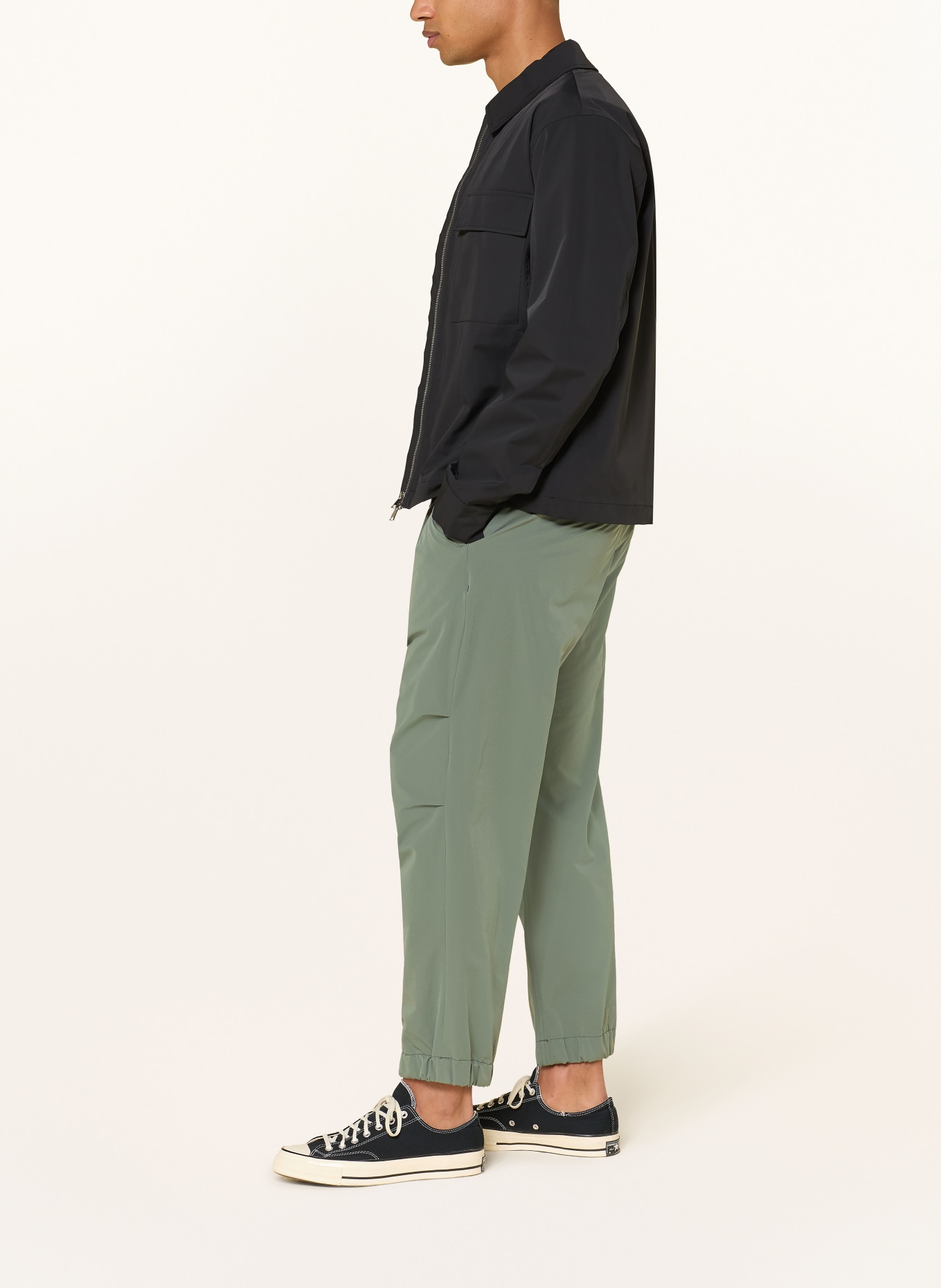 DRYKORN Hose LIROG Slim Fit: GRÜN