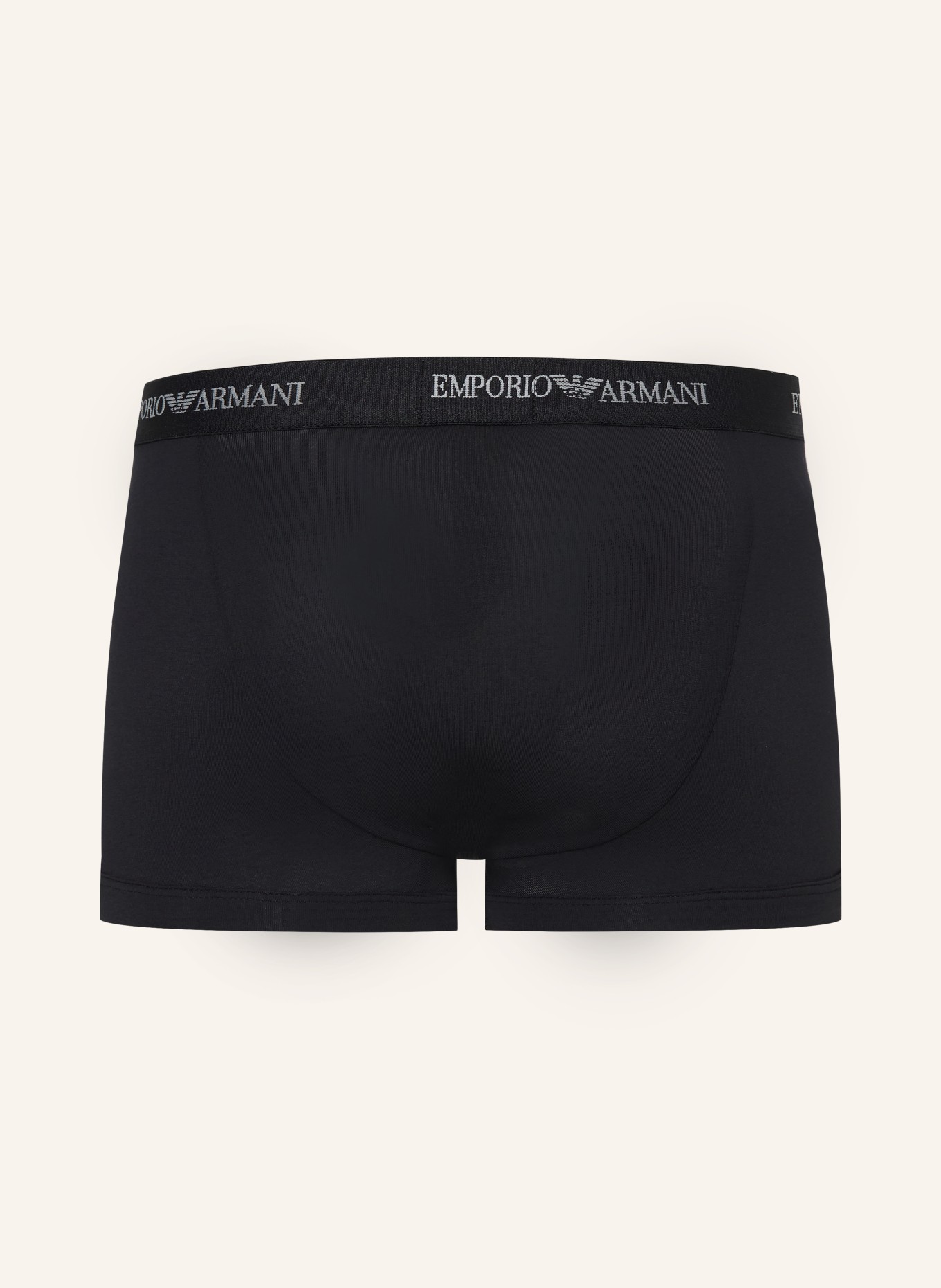 EMPORIO ARMANI 3-pack boxer shorts: BLACK / WHITE