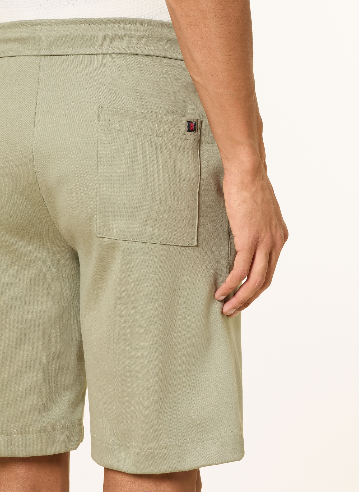 DESOTO Regular-Fit Jersey Shorts: LIGHT GREEN