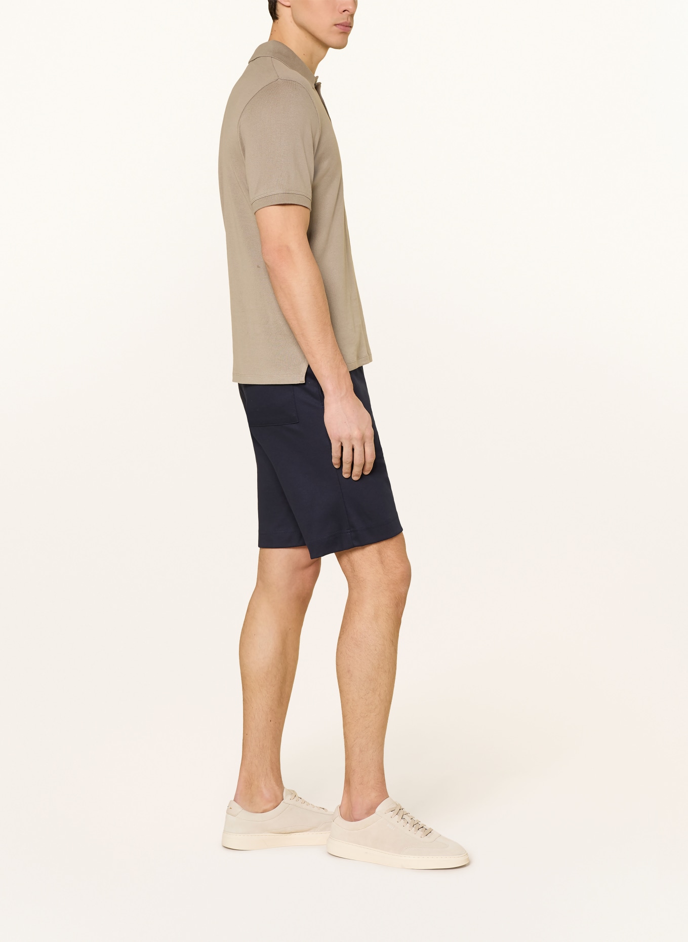 DESOTO Jerseyshorts Regular Fit: DUNKELBLAU