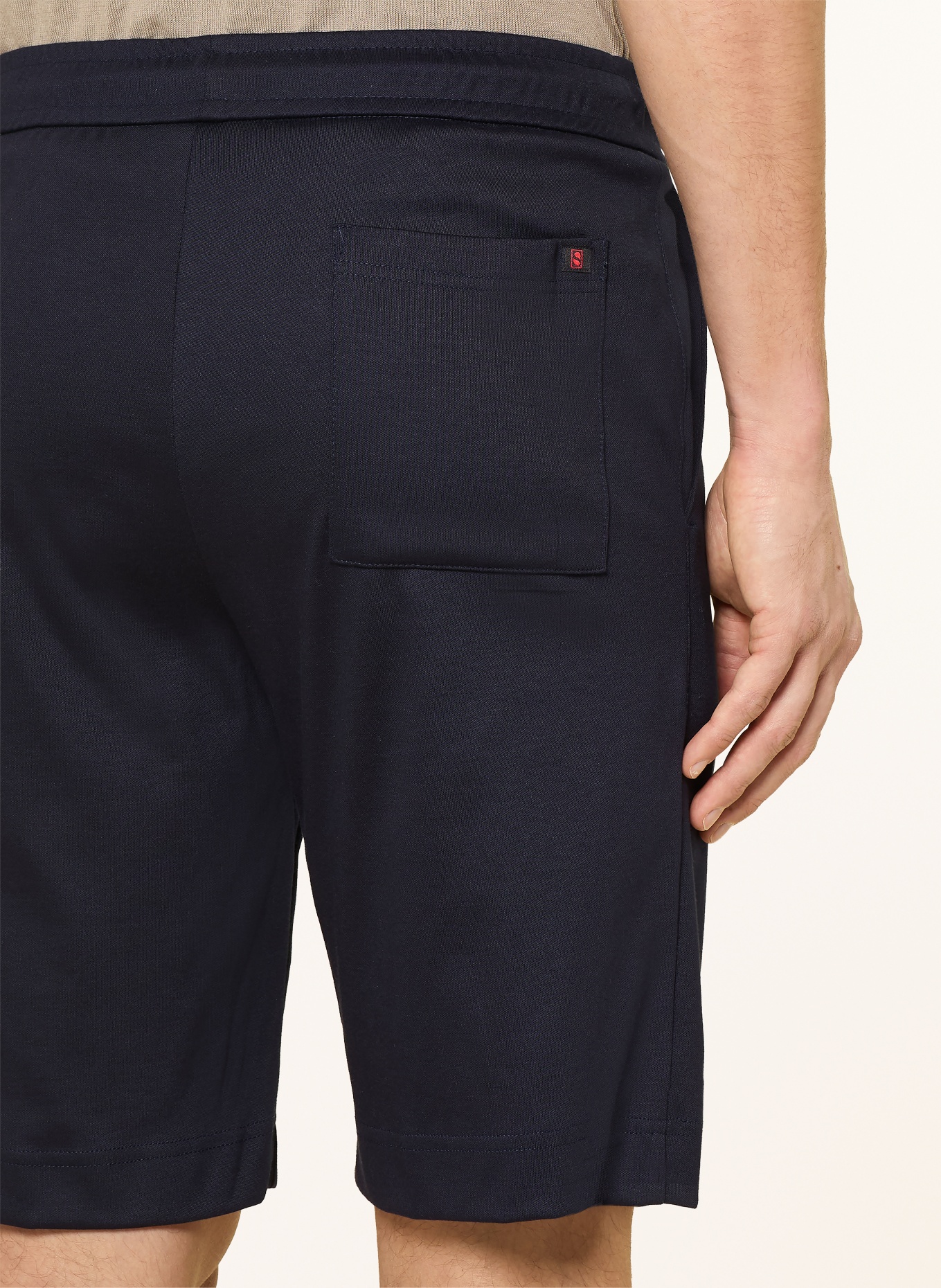 DESOTO Jerseyshorts Regular Fit: DUNKELBLAU