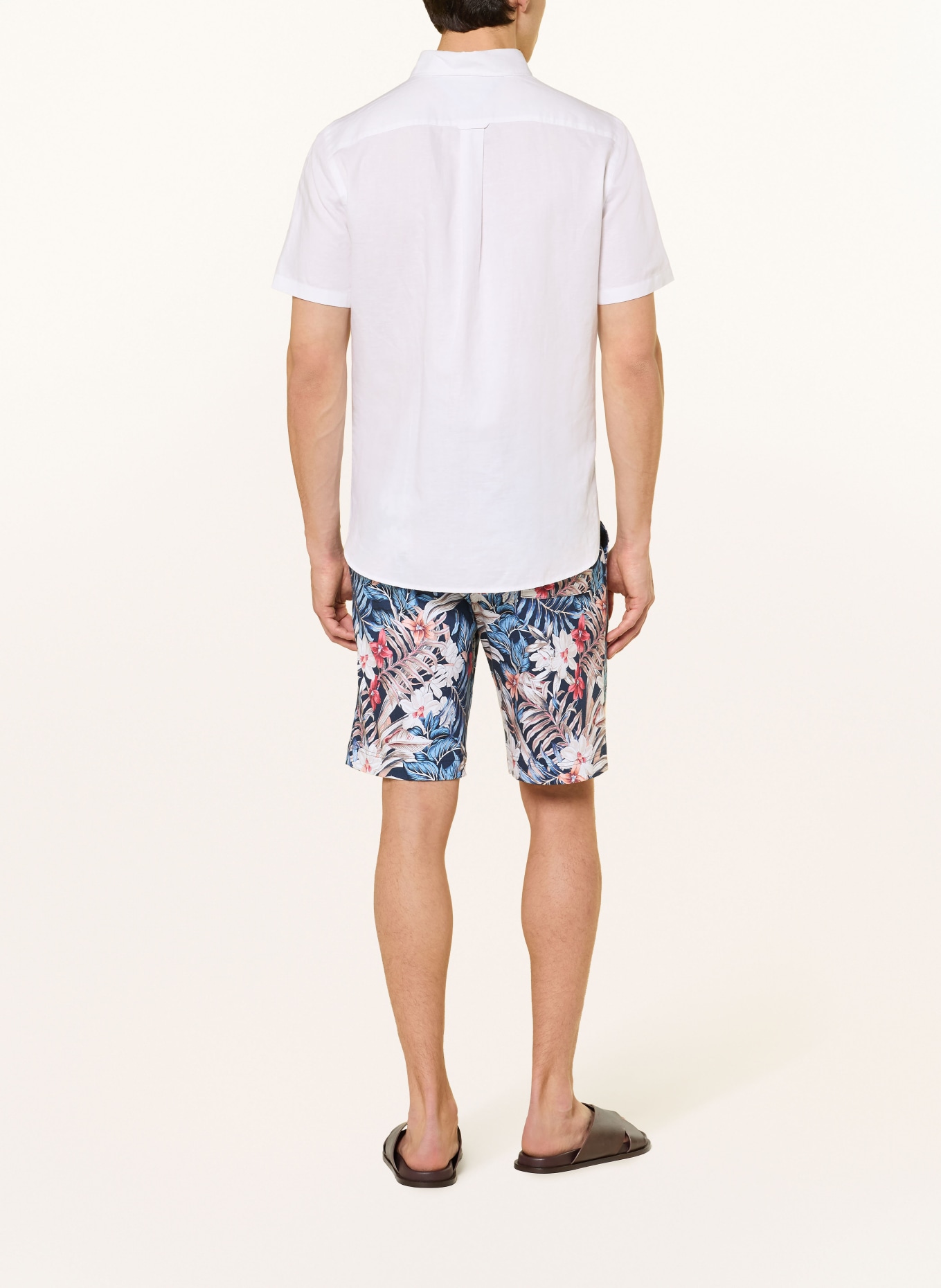 DESOTO Jerseyshorts: BLAU / LACHS / WEISS