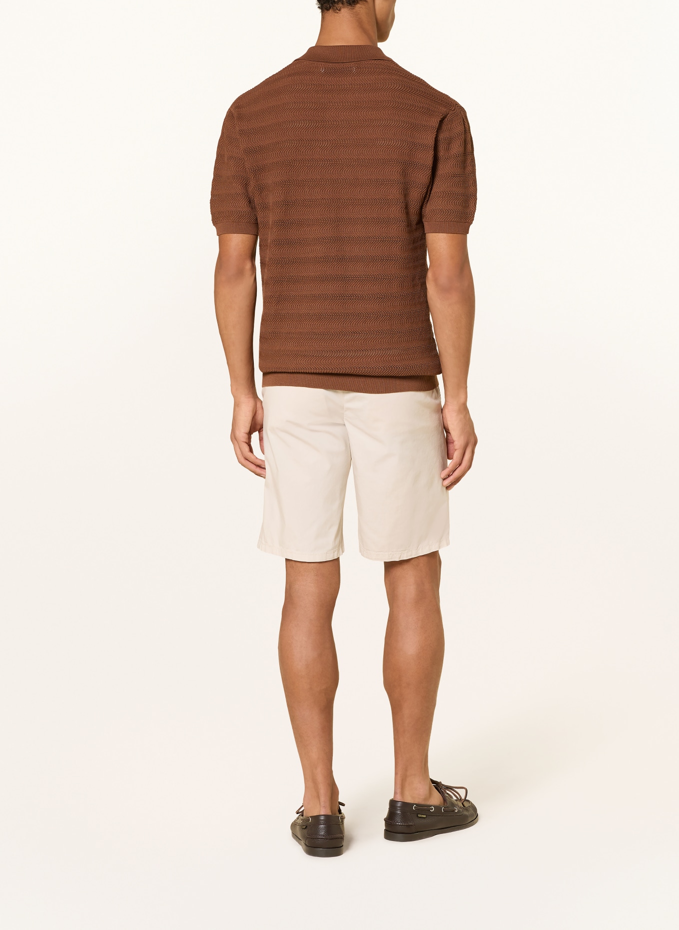 HILTL PARMINO Chinos Shorts: ECRU