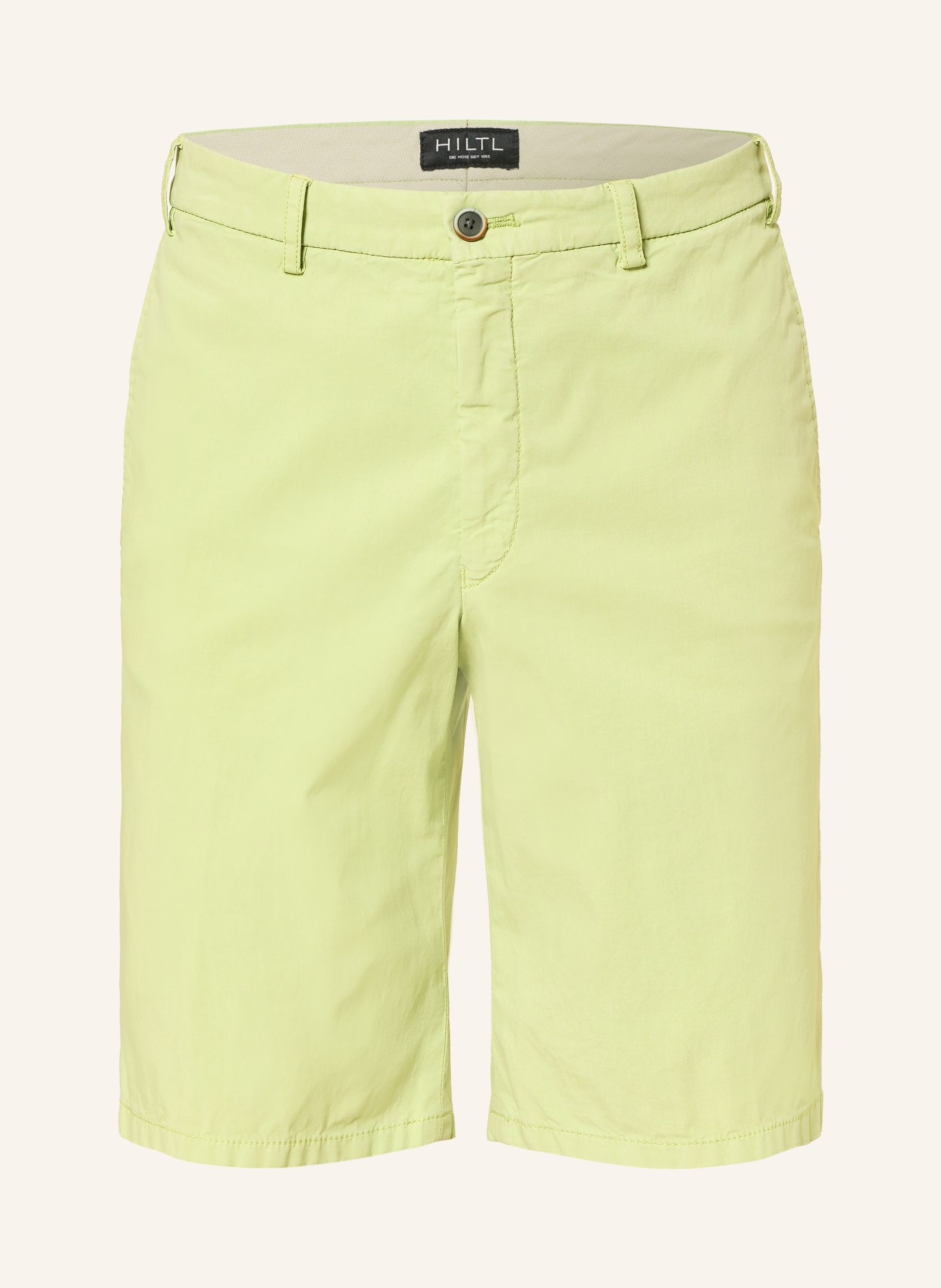 HILTL PARMINO Chinos Shorts: LIGHT GREEN