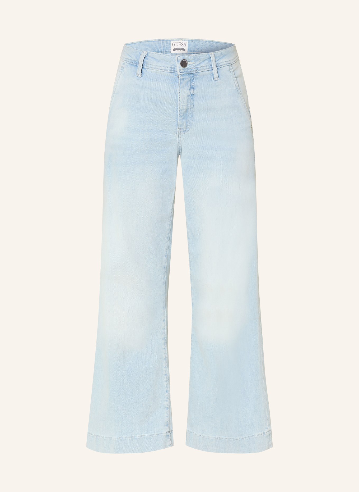 GUESS Wide Leg Jeans ZOYA: CLLG COLONIAL LIGHT