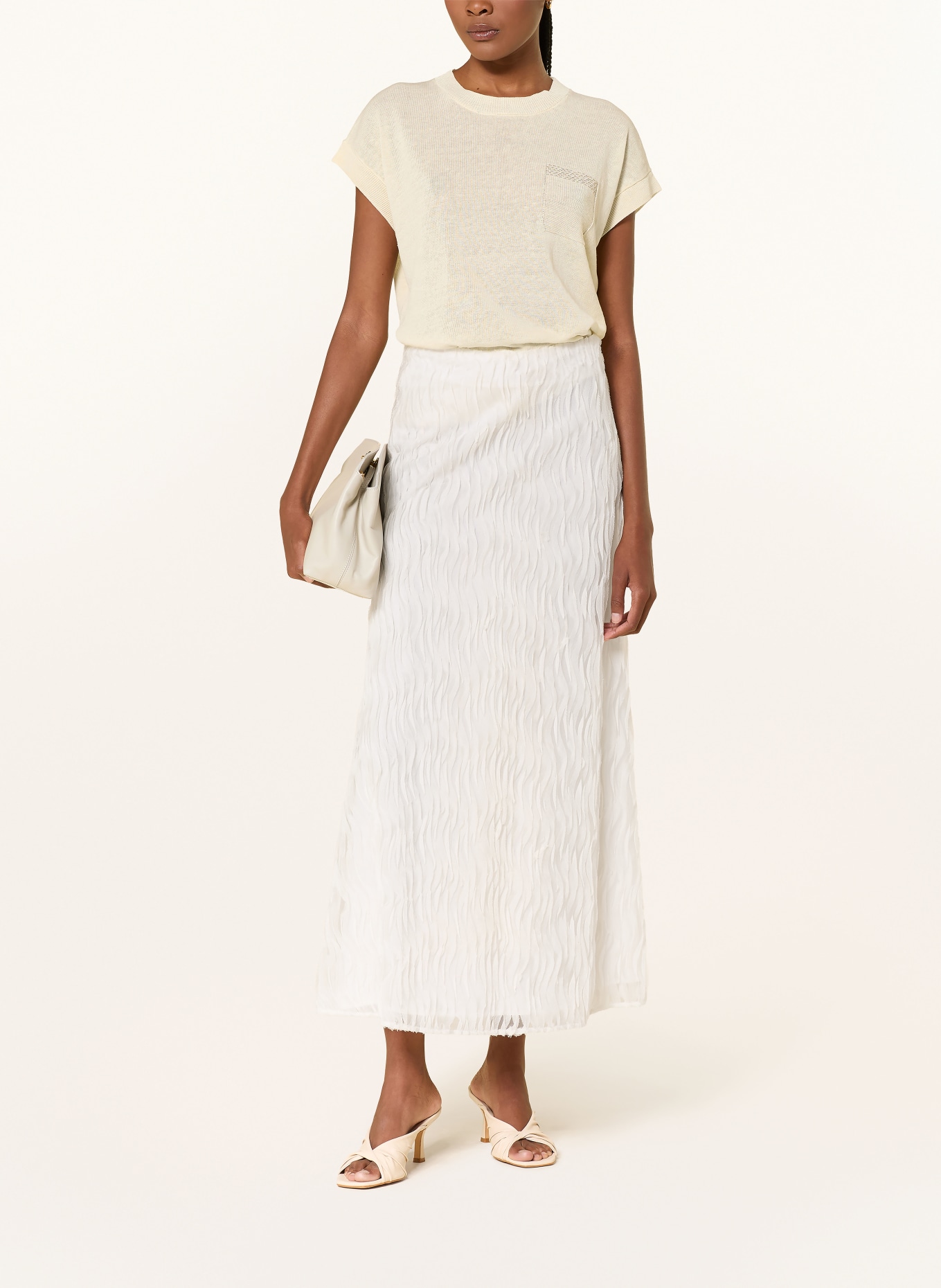 PESERICO Jupe: ÉCRU