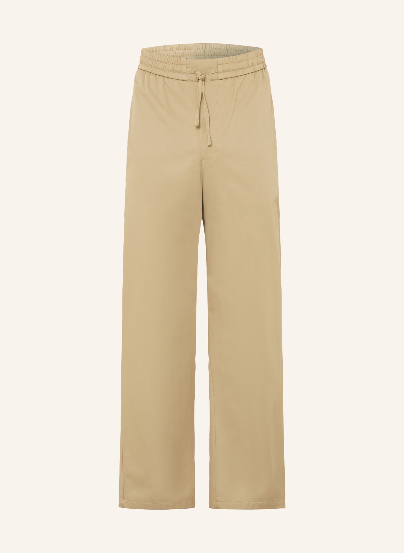 AMI PARIS Hose im Jogging-Stil Regular Fit: BEIGE