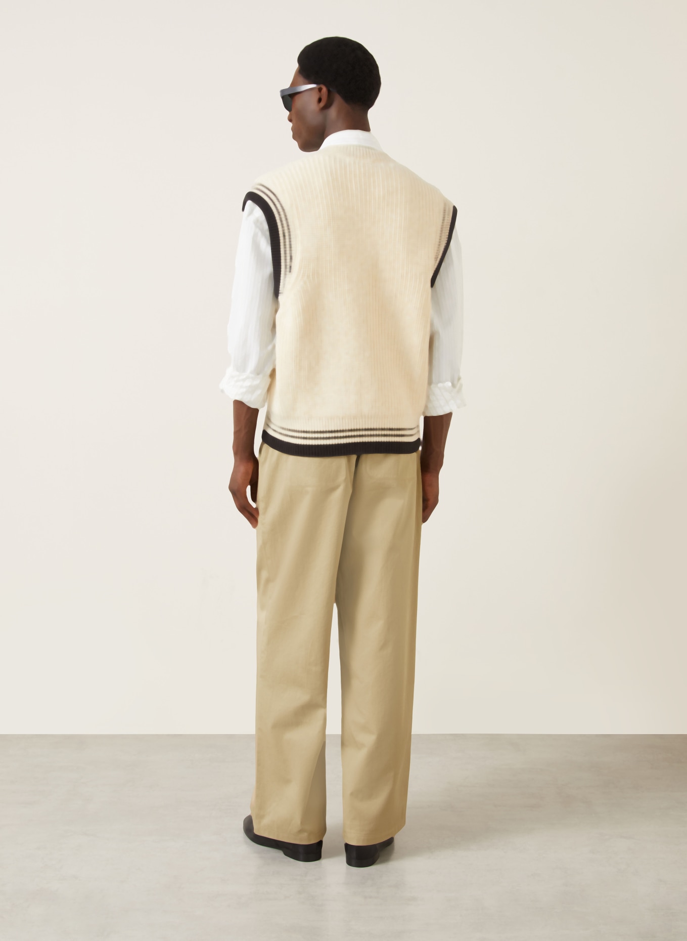 AMI PARIS Hose im Jogging-Stil Regular Fit: BEIGE