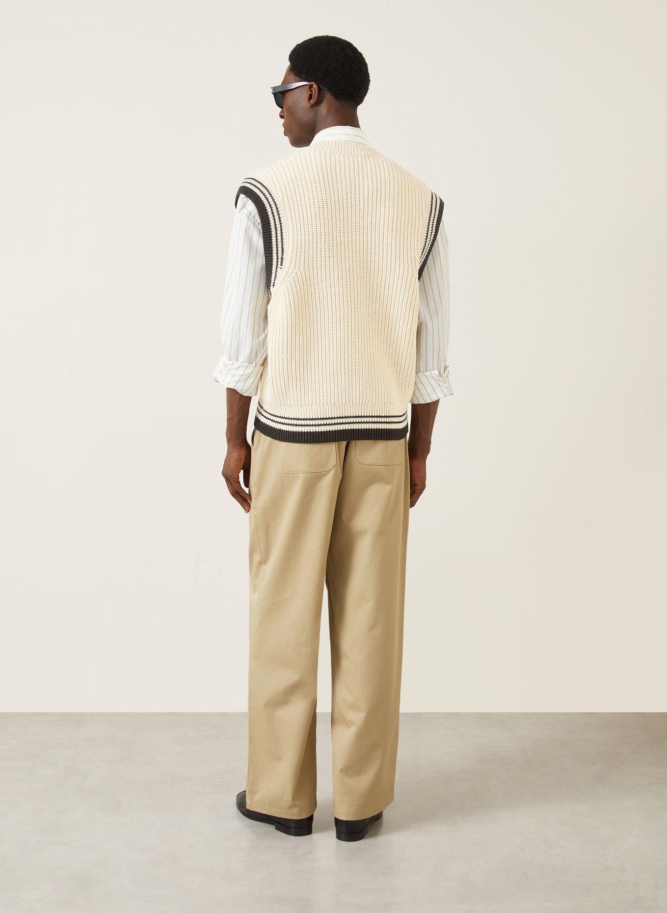 AMI PARIS Hose im Jogging-Stil Regular Fit: BEIGE