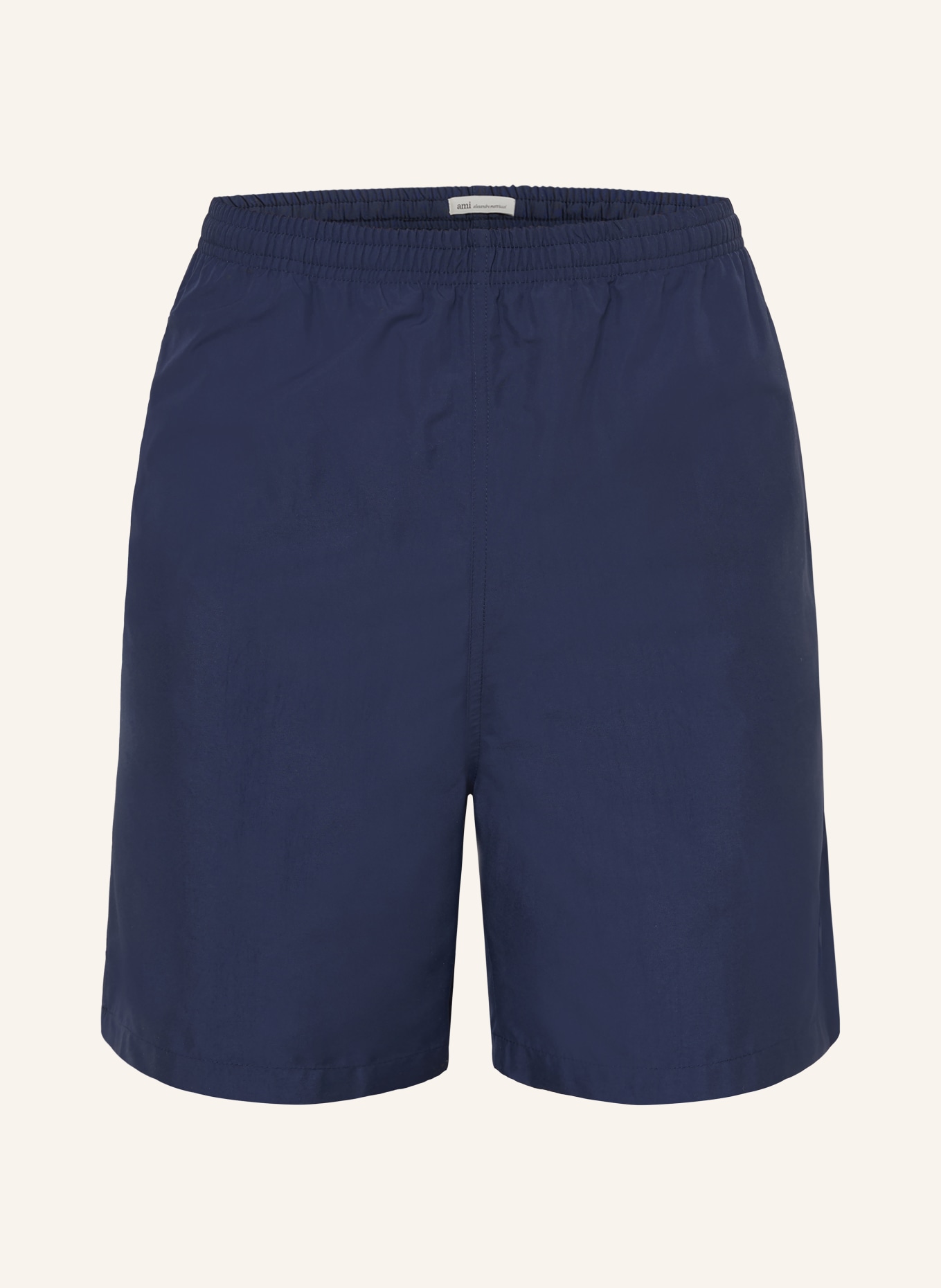 AMI PARIS Swim shorts: DARK BLUE