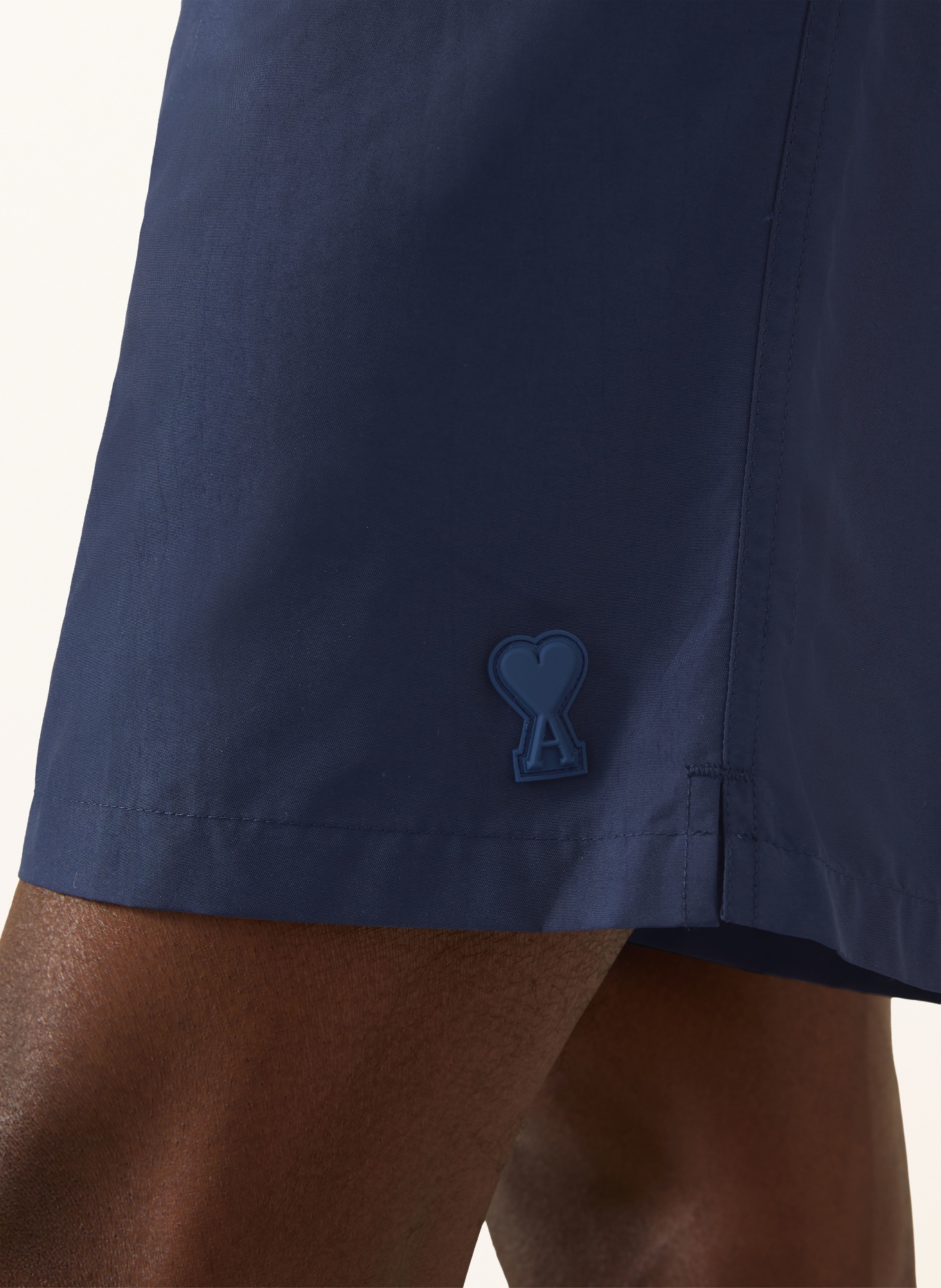 AMI PARIS Swim shorts: DARK BLUE