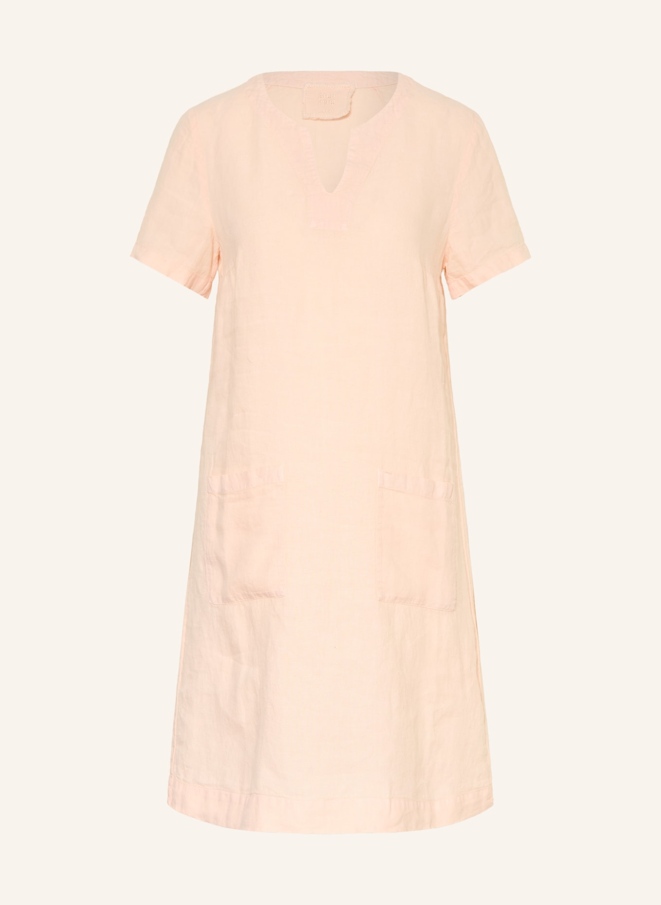 oui Leinenkleid: LACHS