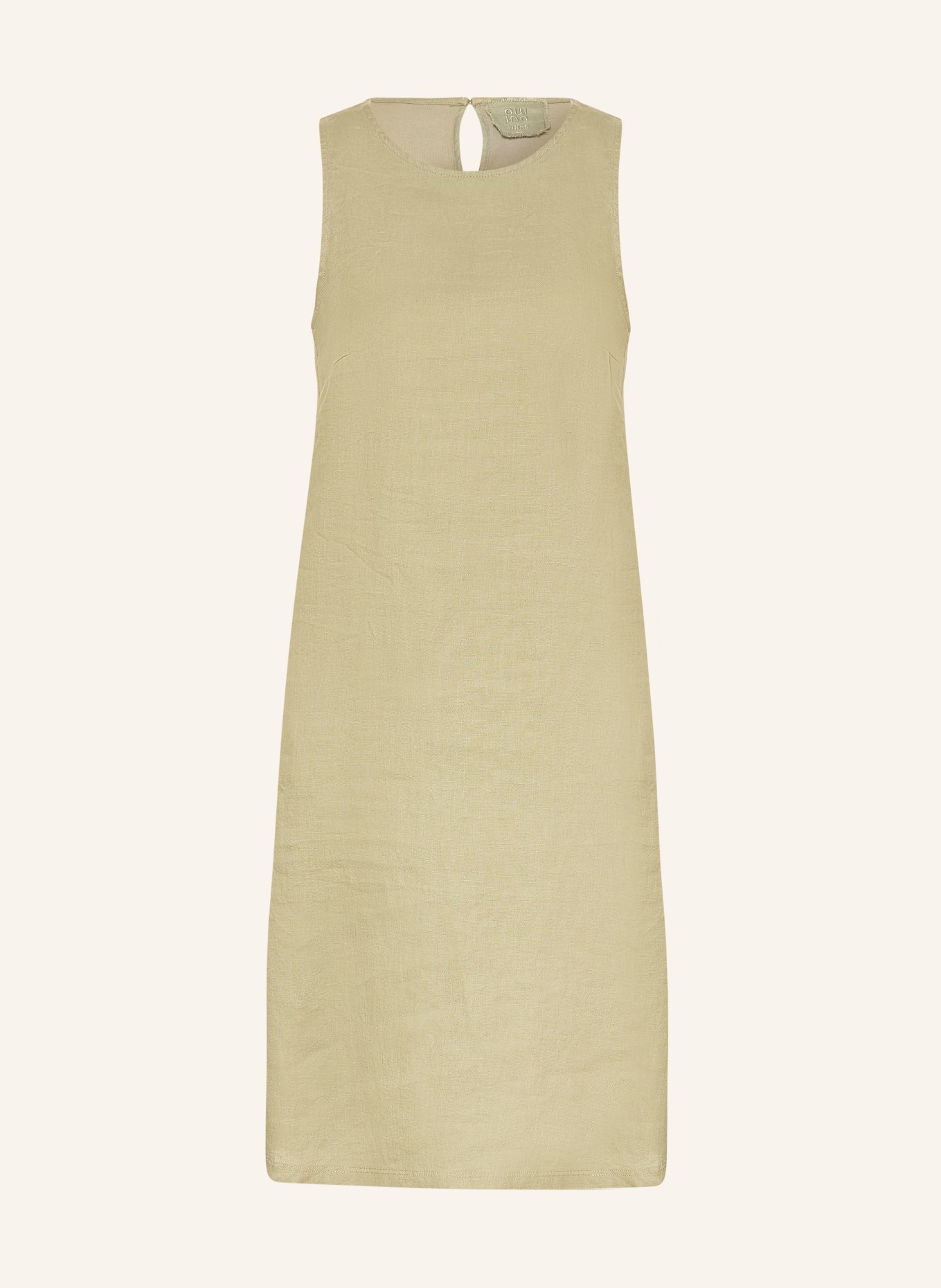 oui Leinenkleid: HELLGRÜN