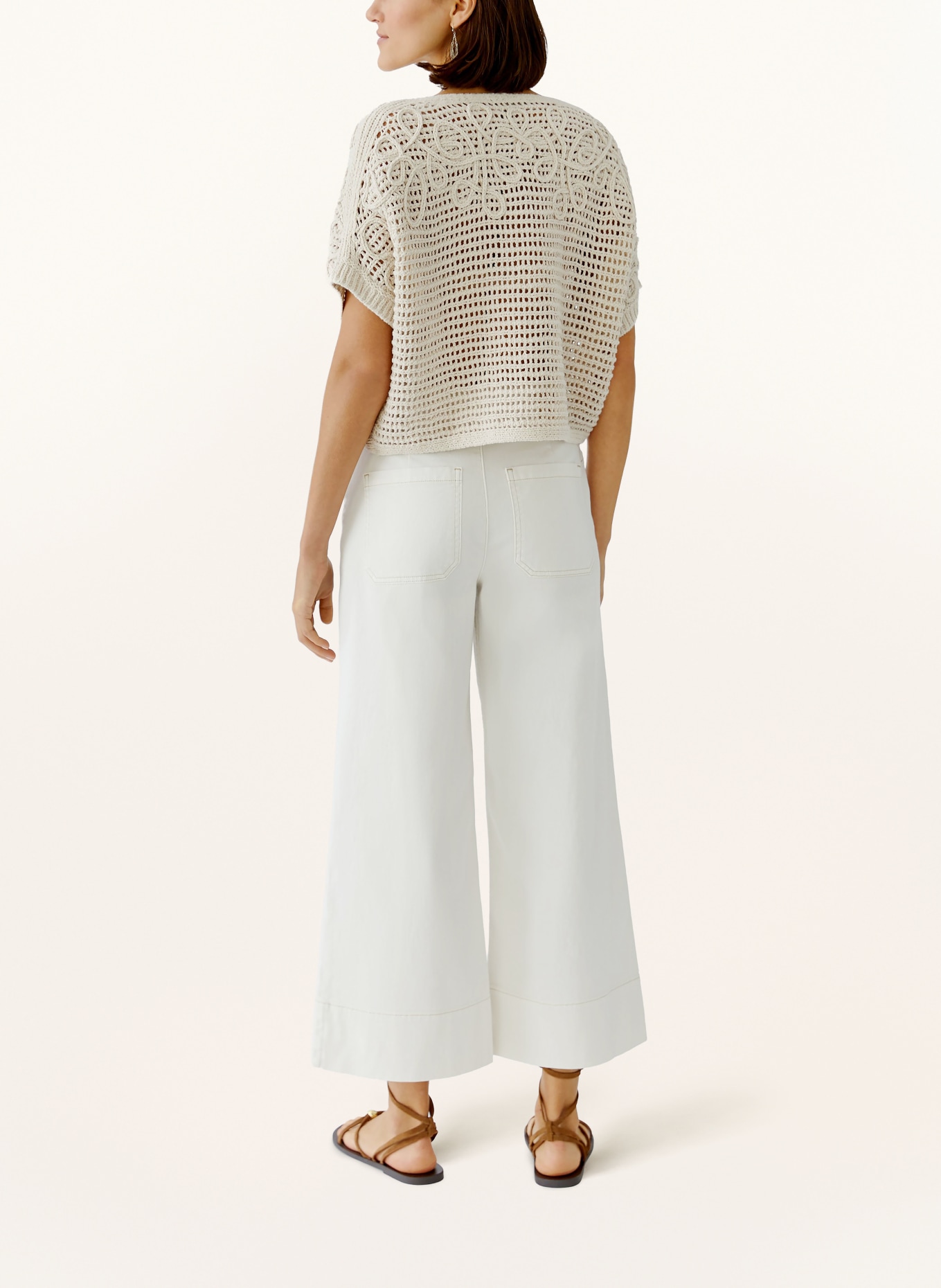 oui Pull en maille: MARRON CLAIR