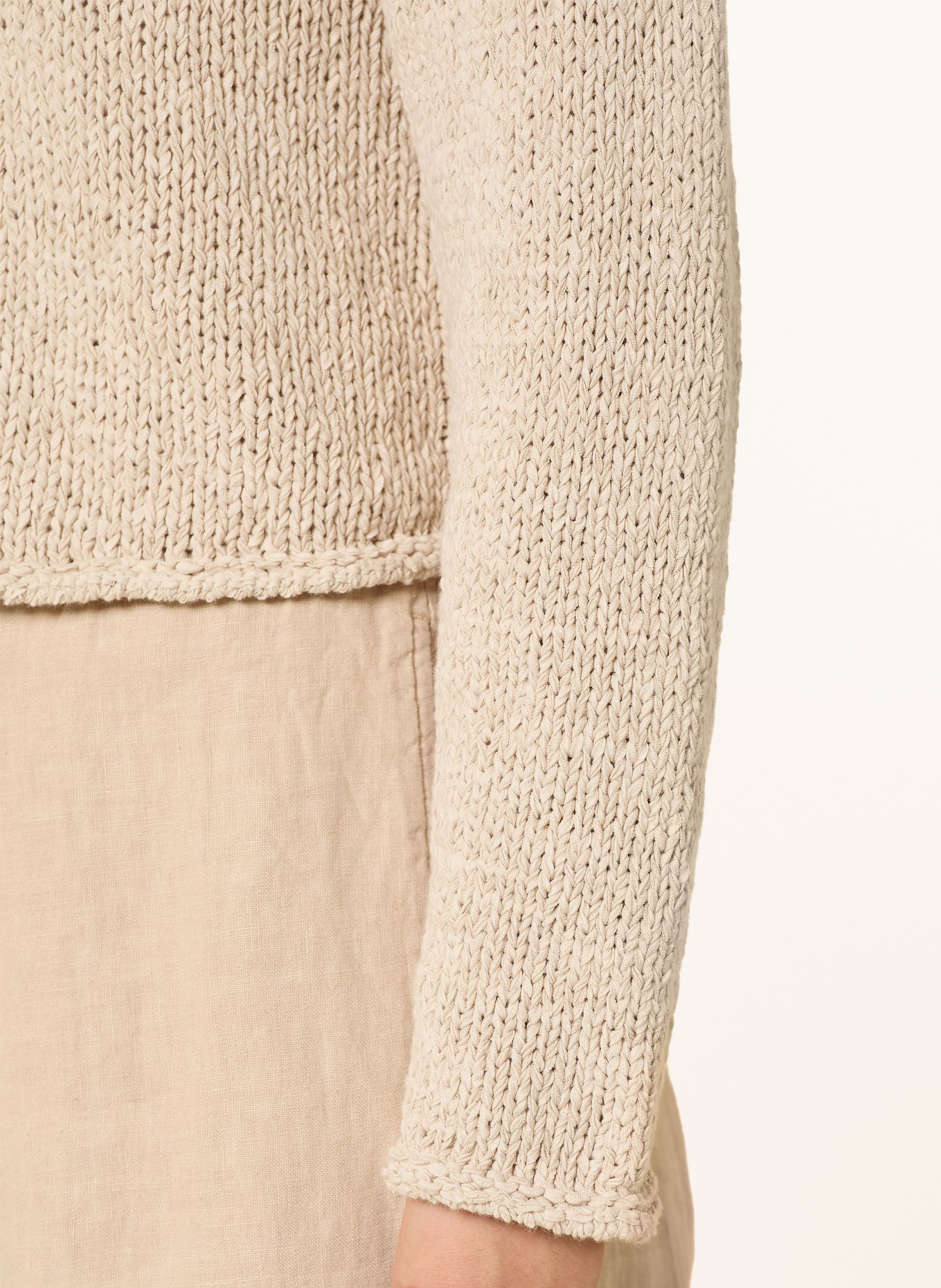 oui Cardigan: BEIGE