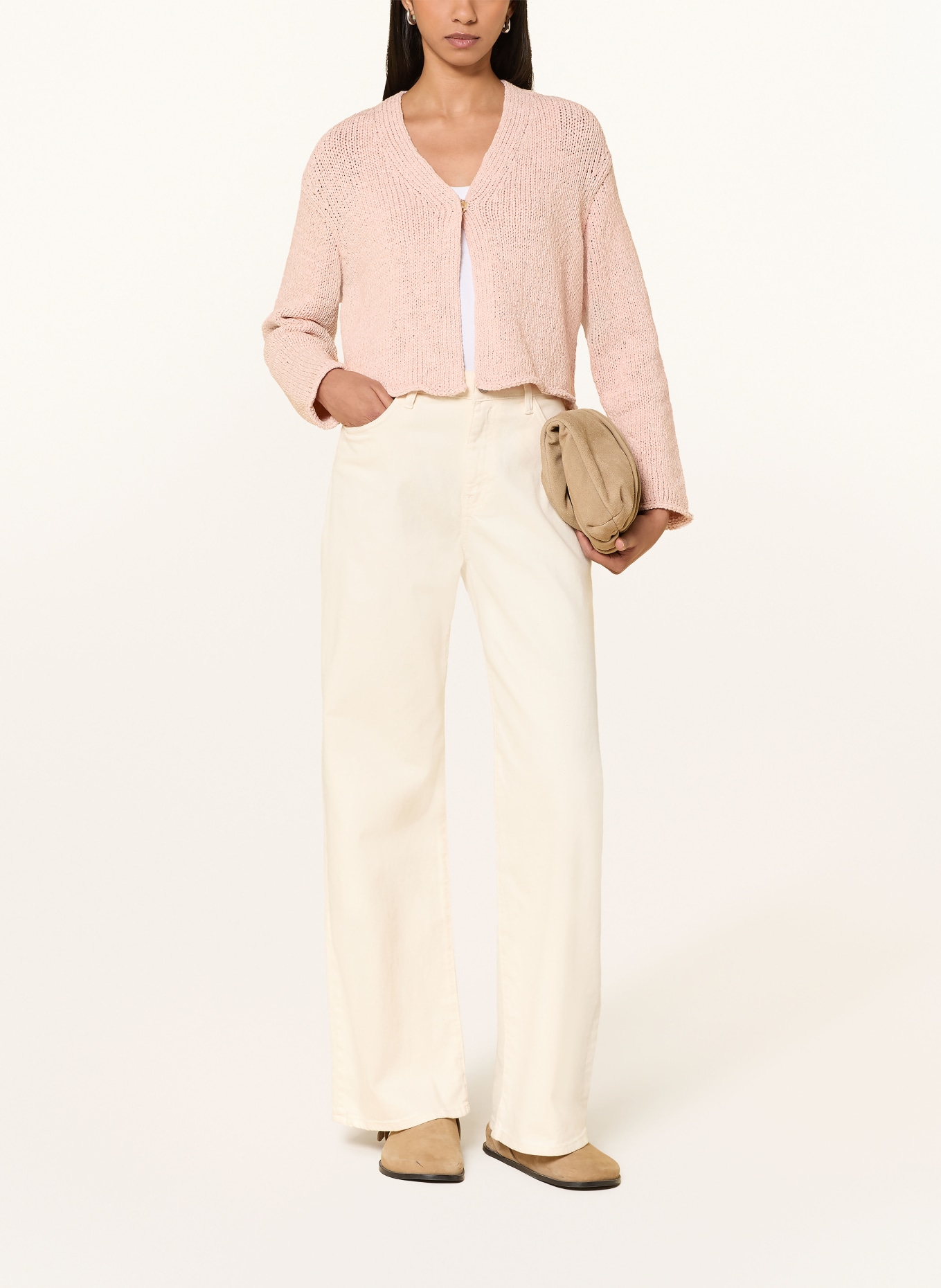 oui Kardigan: BLADORÓŻOWY