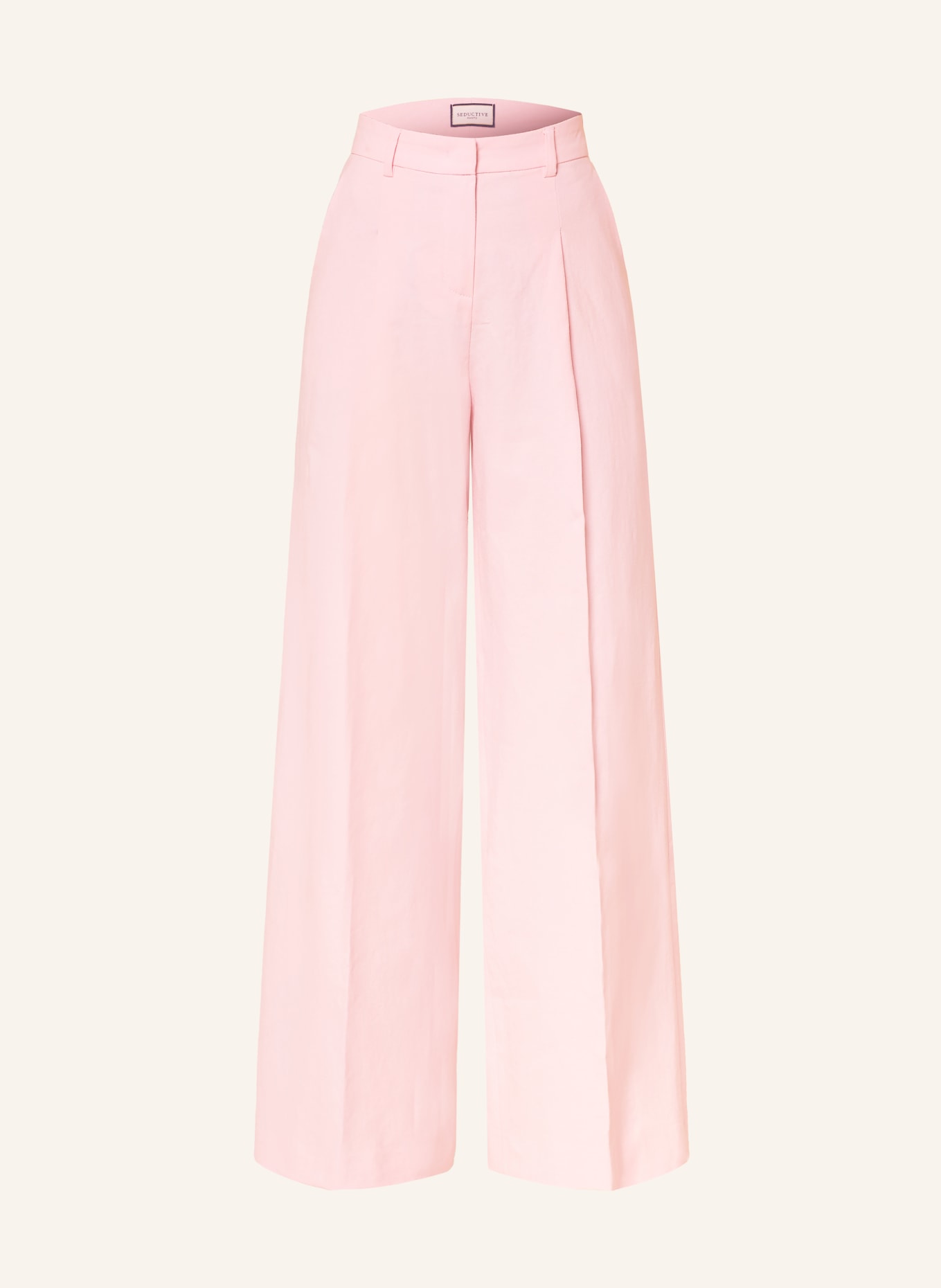 SEDUCTIVE CHRISSY Marlen Pants with Linen: LIGHT PINK