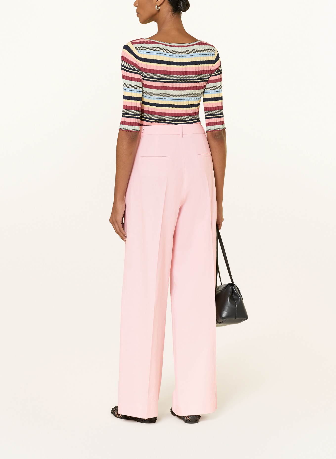 SEDUCTIVE CHRISSY Marlen Pants with Linen: LIGHT PINK