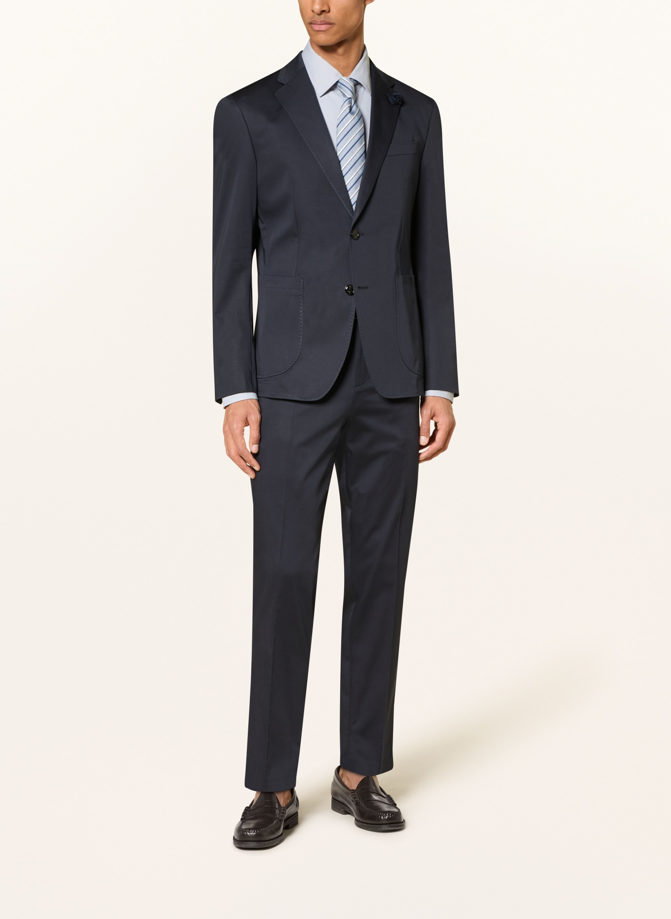 JOOP! HOVEREST slim fit colbert: 402 Dark Blue 402