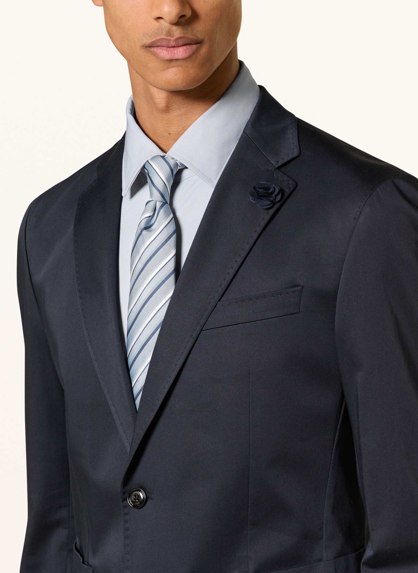 JOOP! HOVEREST slim fit colbert: 402 Dark Blue 402