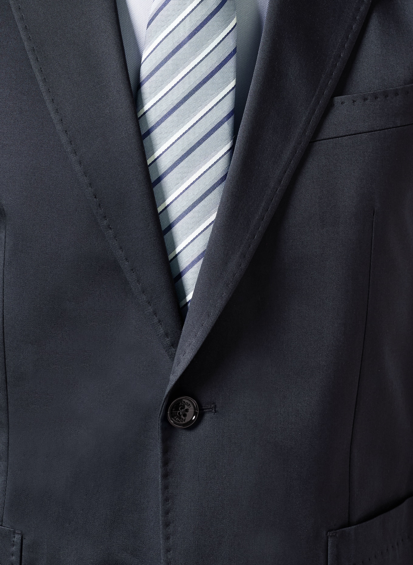 JOOP! HOVEREST slim fit colbert: 402 Dark Blue 402