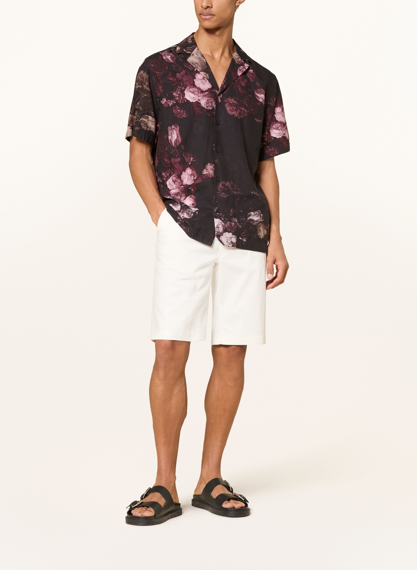 BALDESSARINI Shorts Regular Fit: WEISS